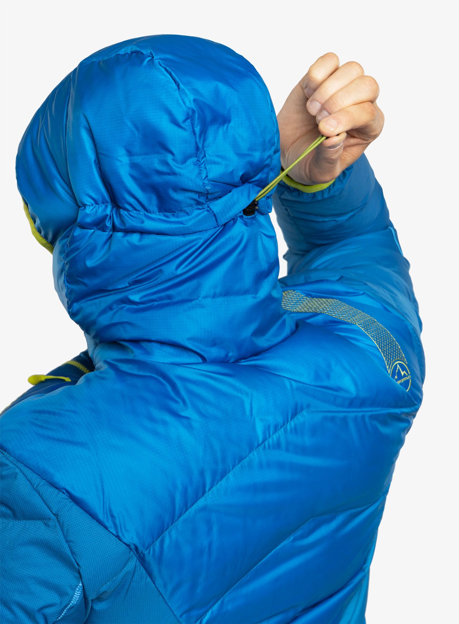 Puhovka La Sportiva Bivouac Down Jkt - electric blue/lime punch