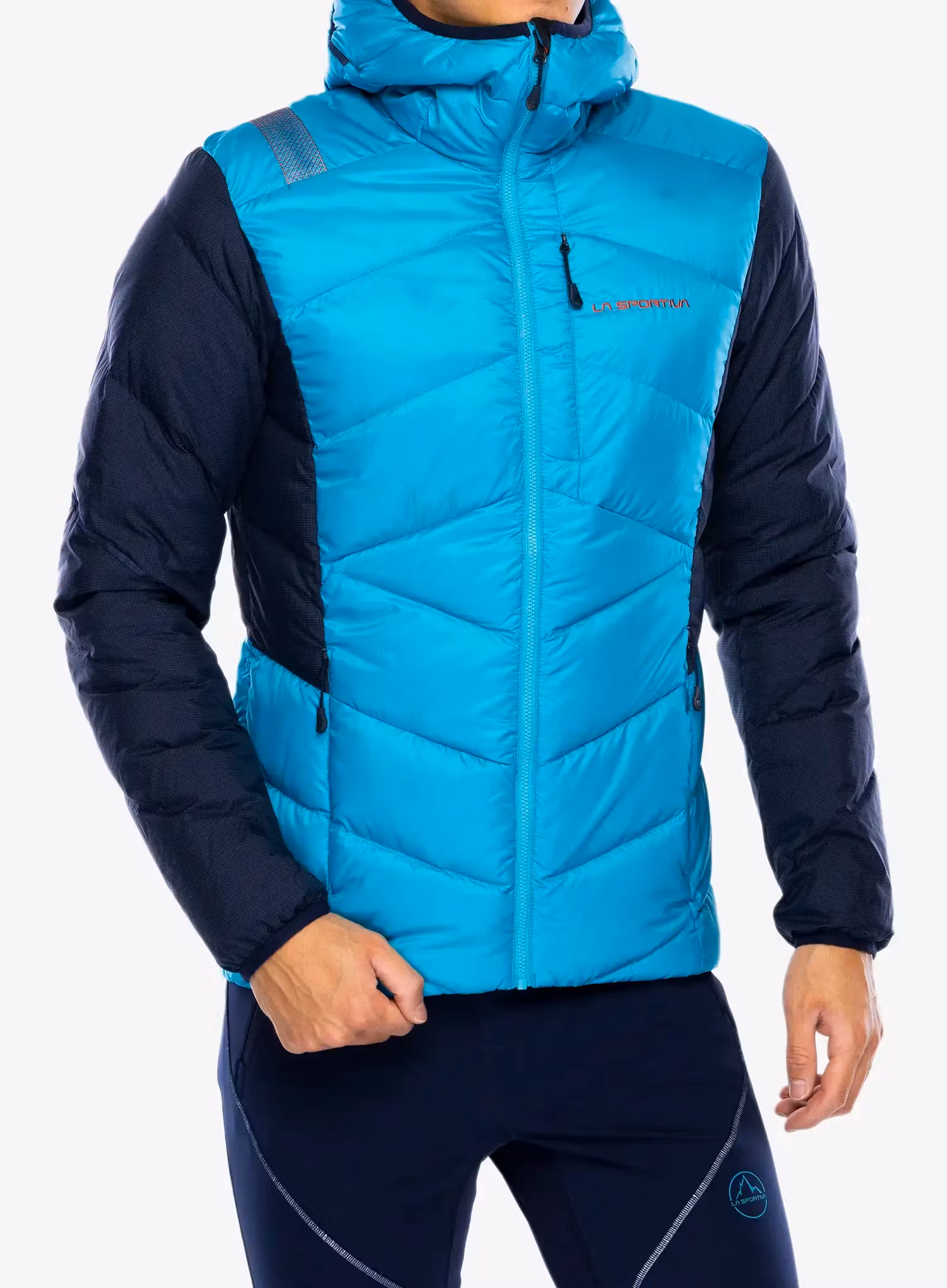 Puhovka La Sportiva Bivouac Down Jkt - tropic blue/deep sea
