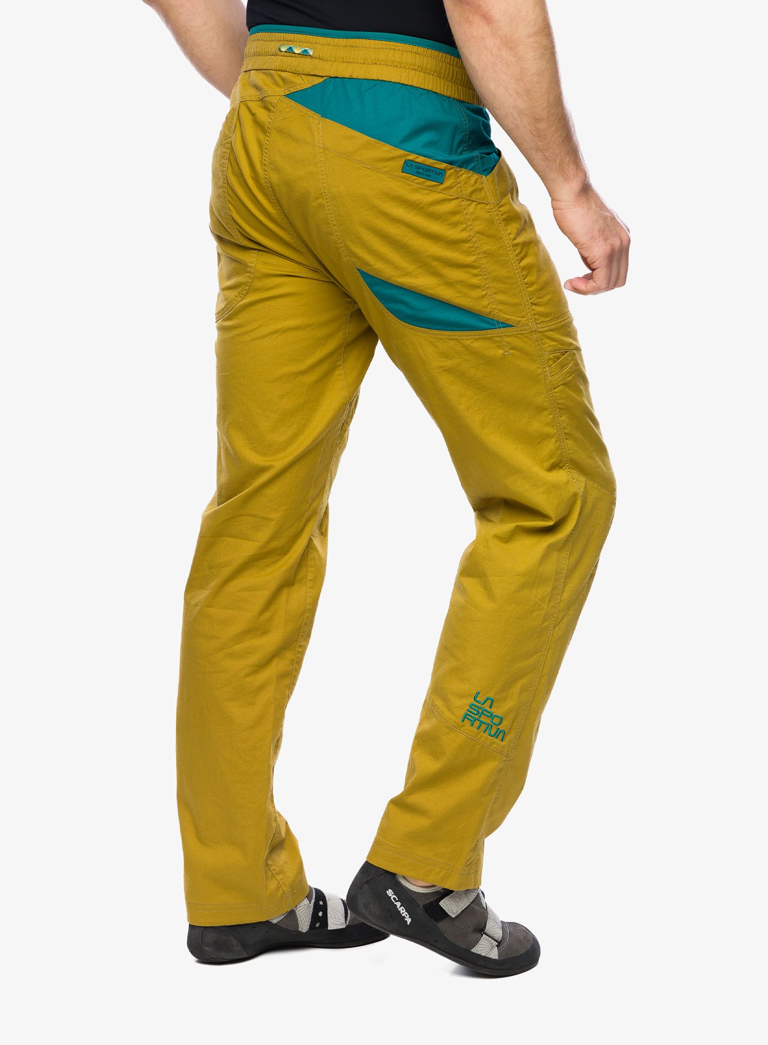 Plezalne hlače La Sportiva Bolt Pant - savana/everglade