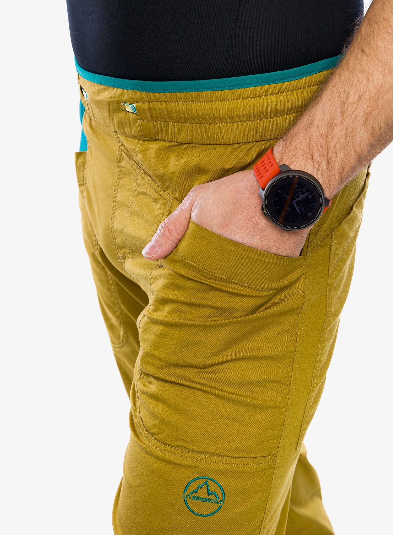 Plezalne hlače La Sportiva Bolt Pant - savana/everglade