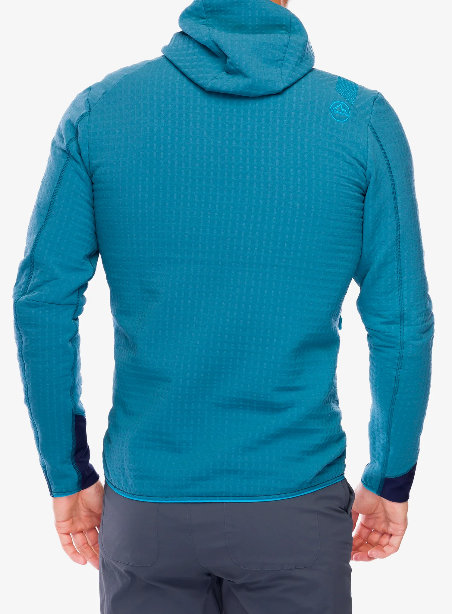 Flis La Sportiva Bristen Thermal Hoody - hurricane/tropic blue