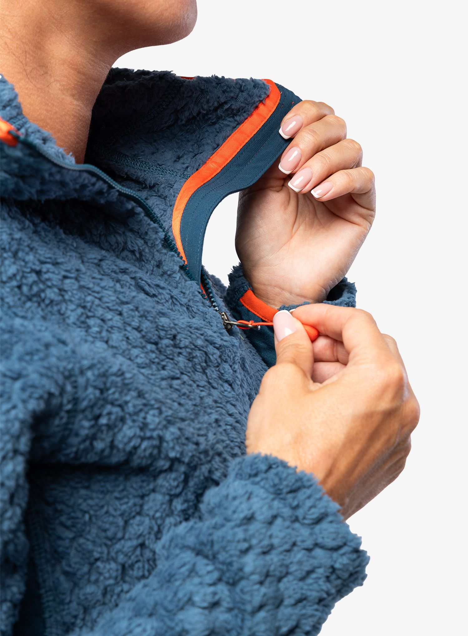 Ženska jopa s kapuco La Sportiva Bristen Thermal Jkt - storm blue/iceberg