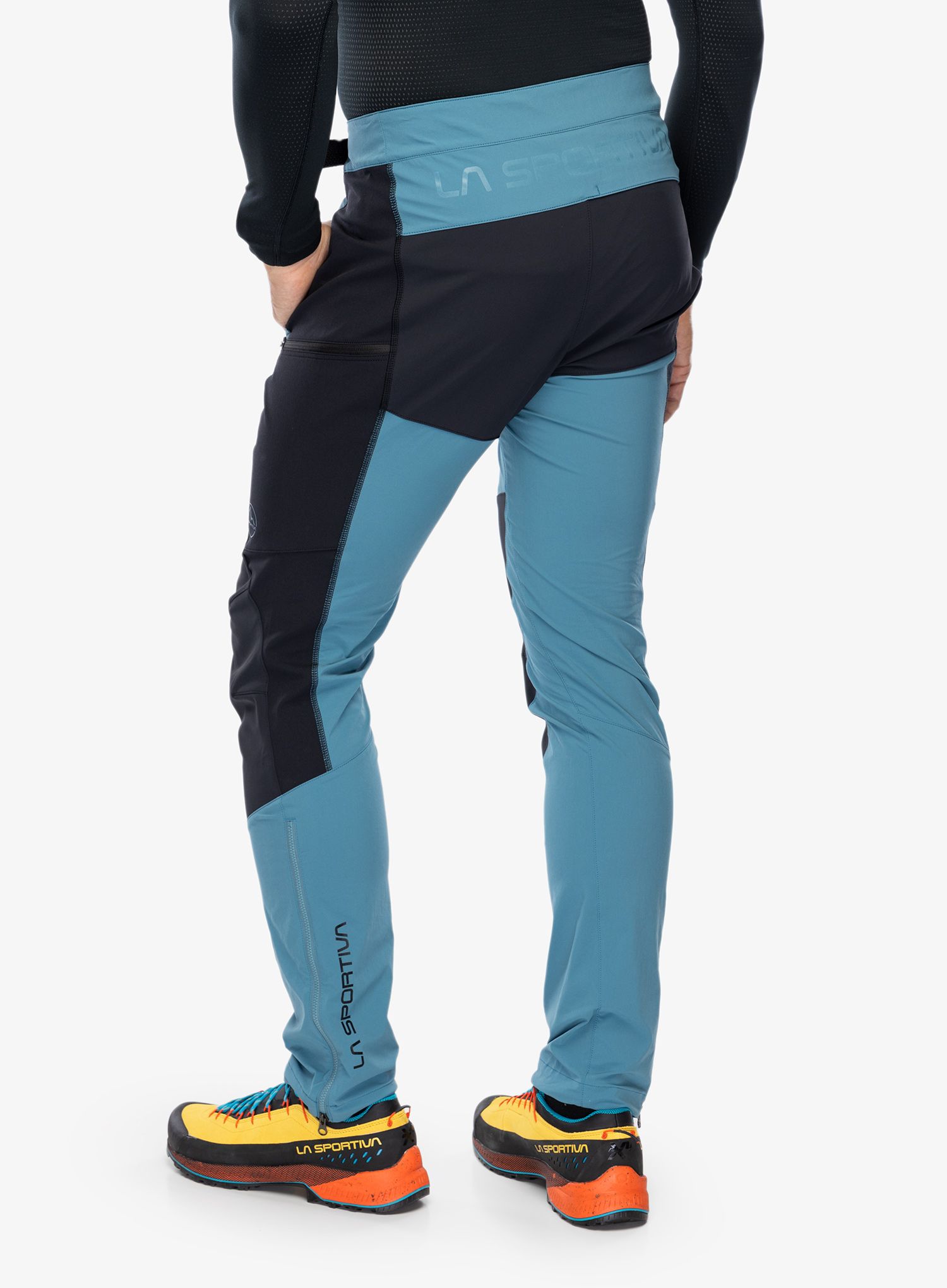 Pohodne hlače La Sportiva Cardinal Pant - hurricane/black