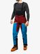 Smučarske hlače La Sportiva Chaser Evo Shell Bib Pant - electric blue/sangria
