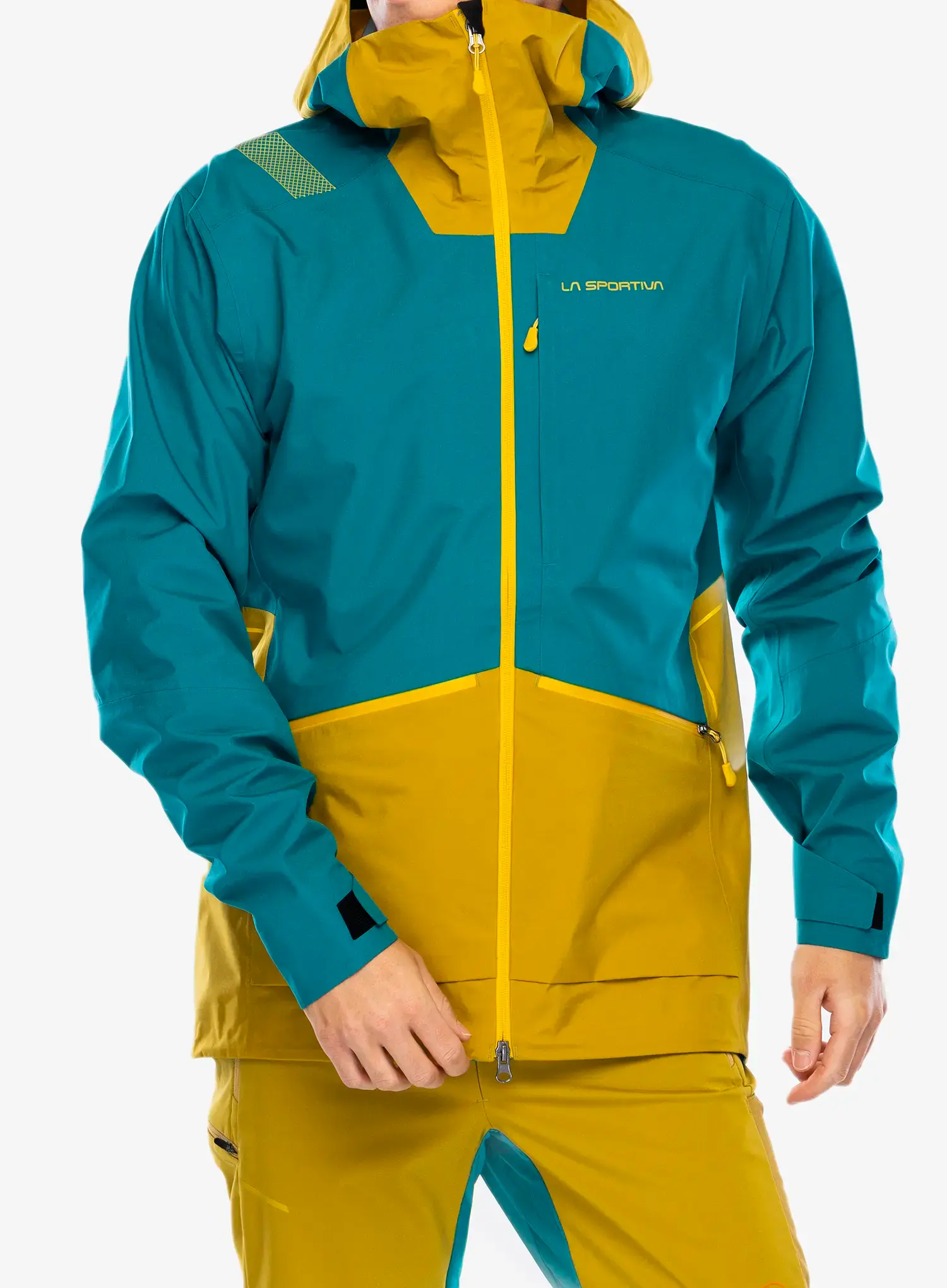 Nepremočljiva jakna La Sportiva Chaser Evo Shell Jkt - everglade/savana