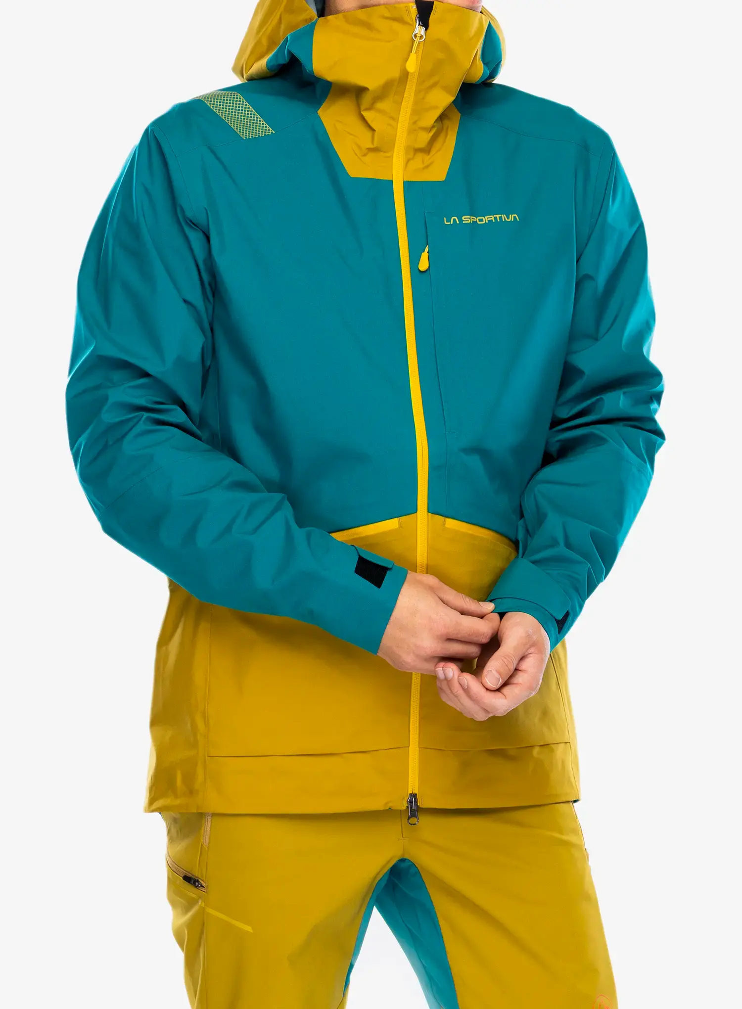 Nepremočljiva jakna La Sportiva Chaser Evo Shell Jkt - everglade/savana
