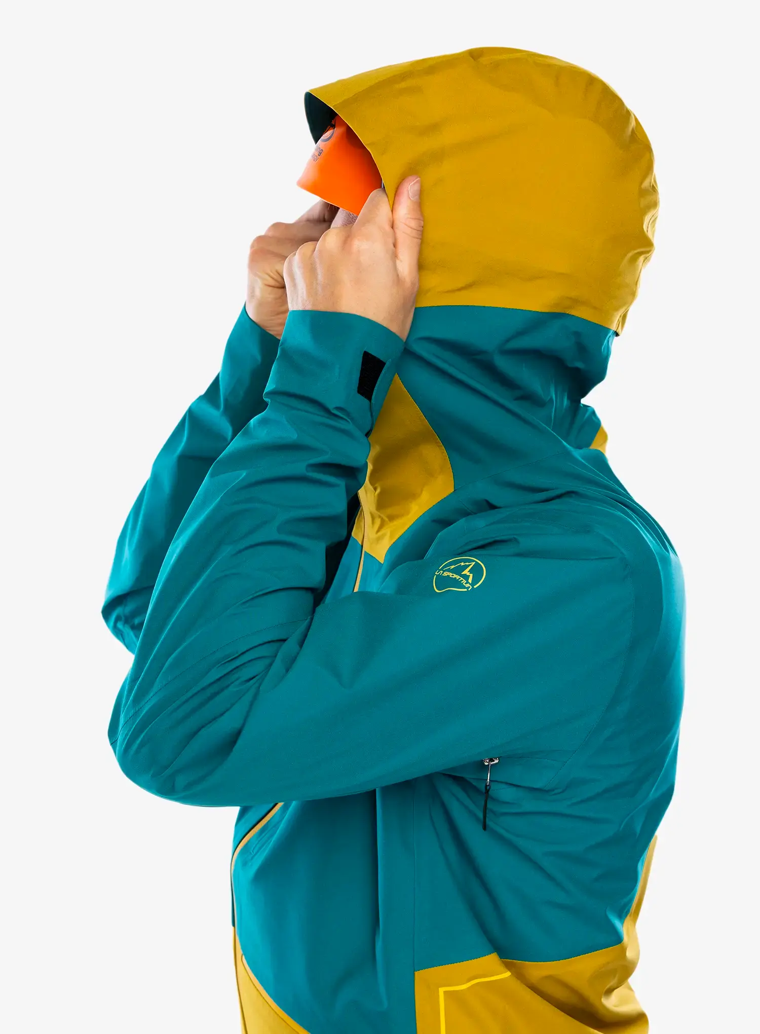 Nepremočljiva jakna La Sportiva Chaser Evo Shell Jkt - everglade/savana