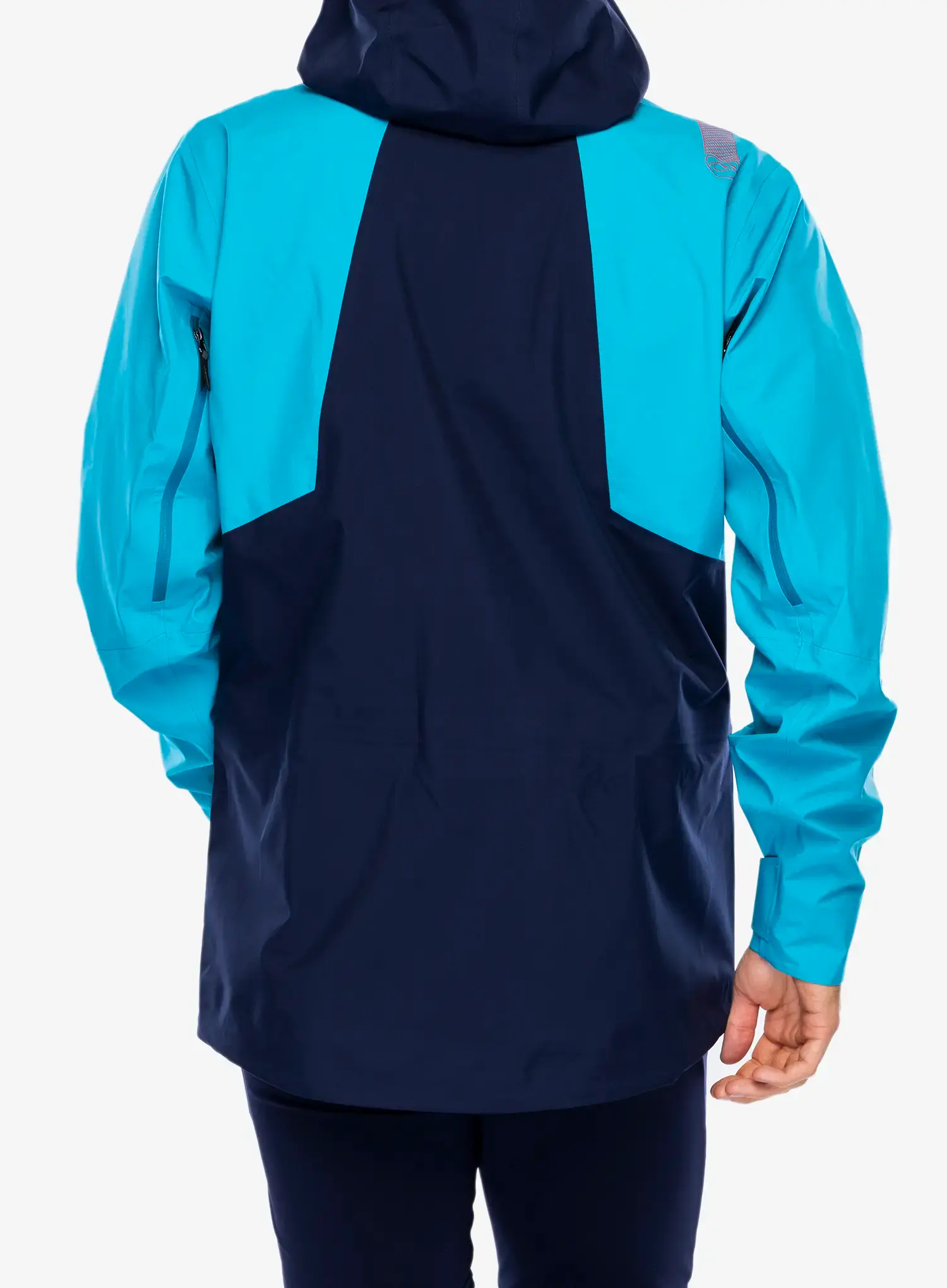 Nepremočljiva jakna La Sportiva Chaser Evo Shell Jkt - tropic blue/deep sea