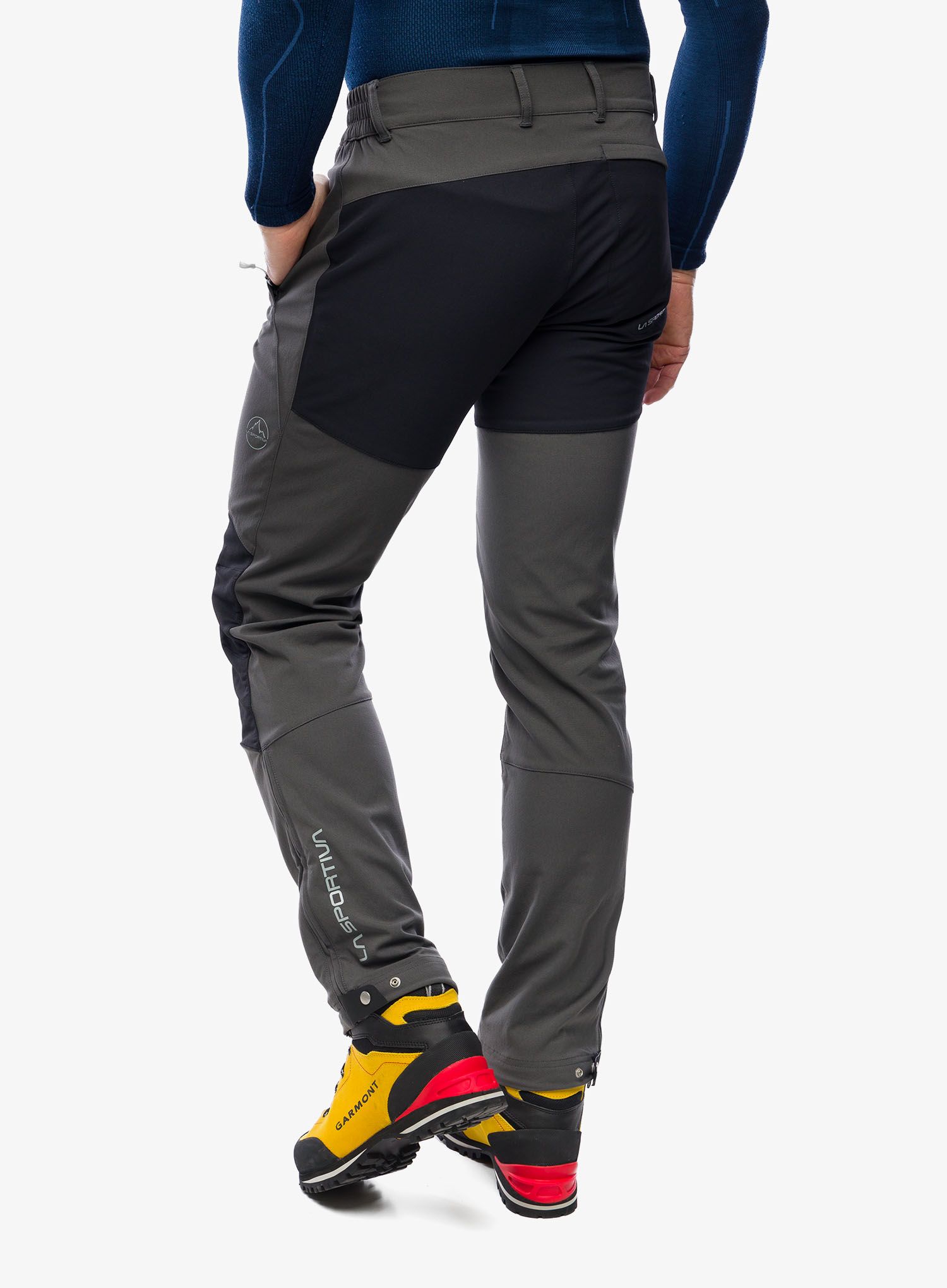 Pohodne hlače La Sportiva Clariden 2.0 Pant - carbon/black