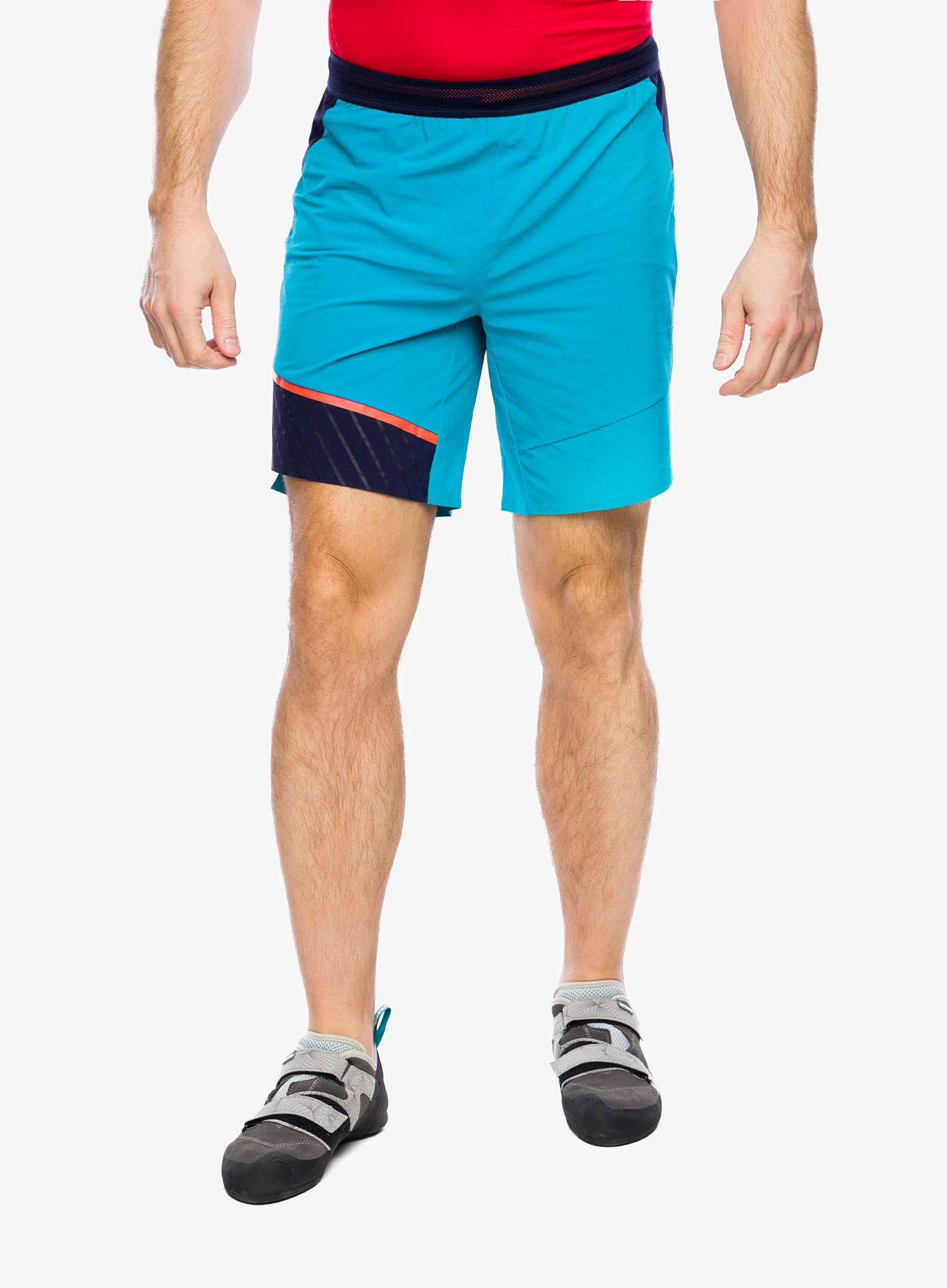 Plezalne kratke hlače La Sportiva Comp Short - tropic blue/deep sea