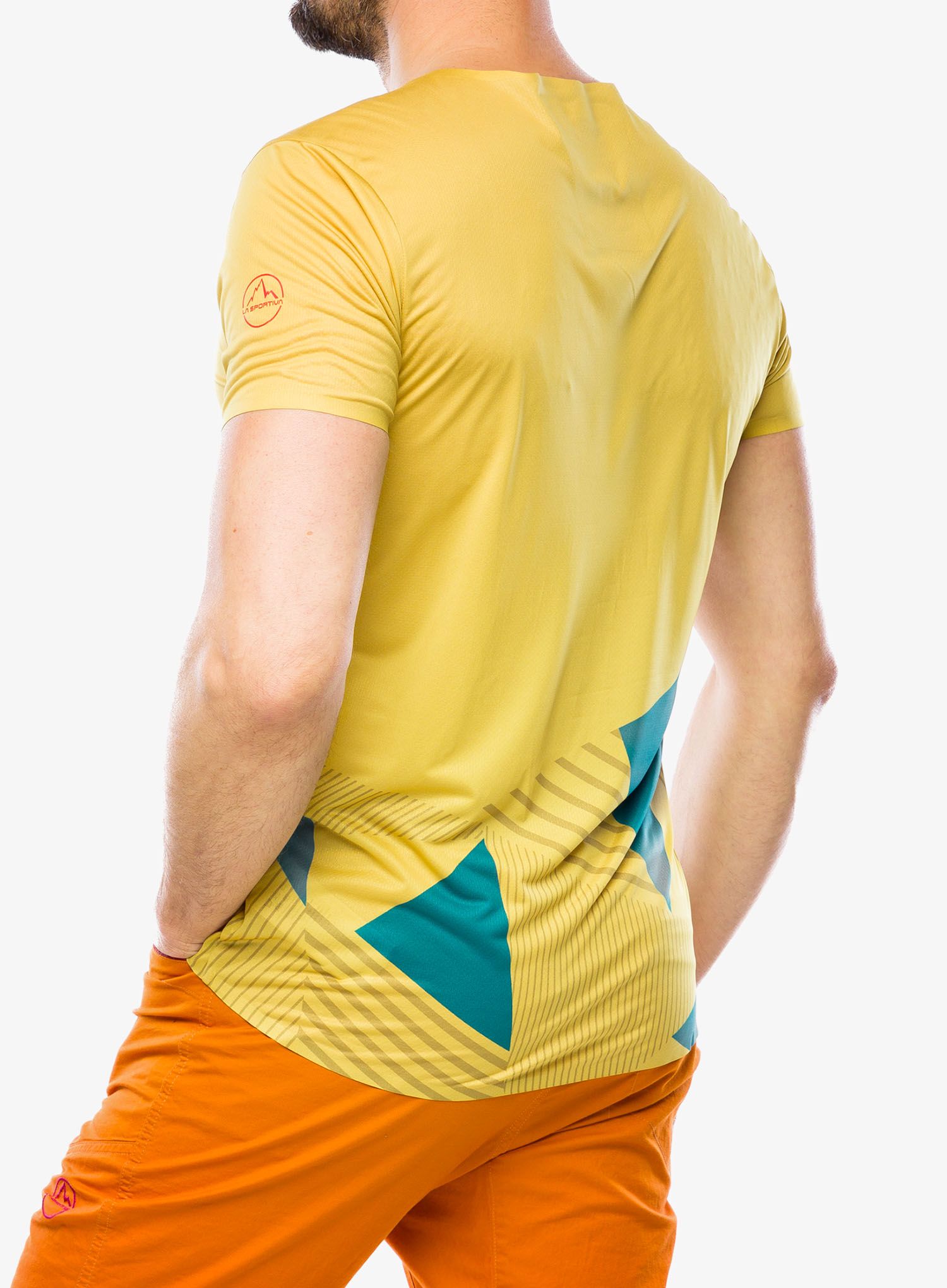 Majica La Sportiva Comp T-Shirt - bamboo/everglade