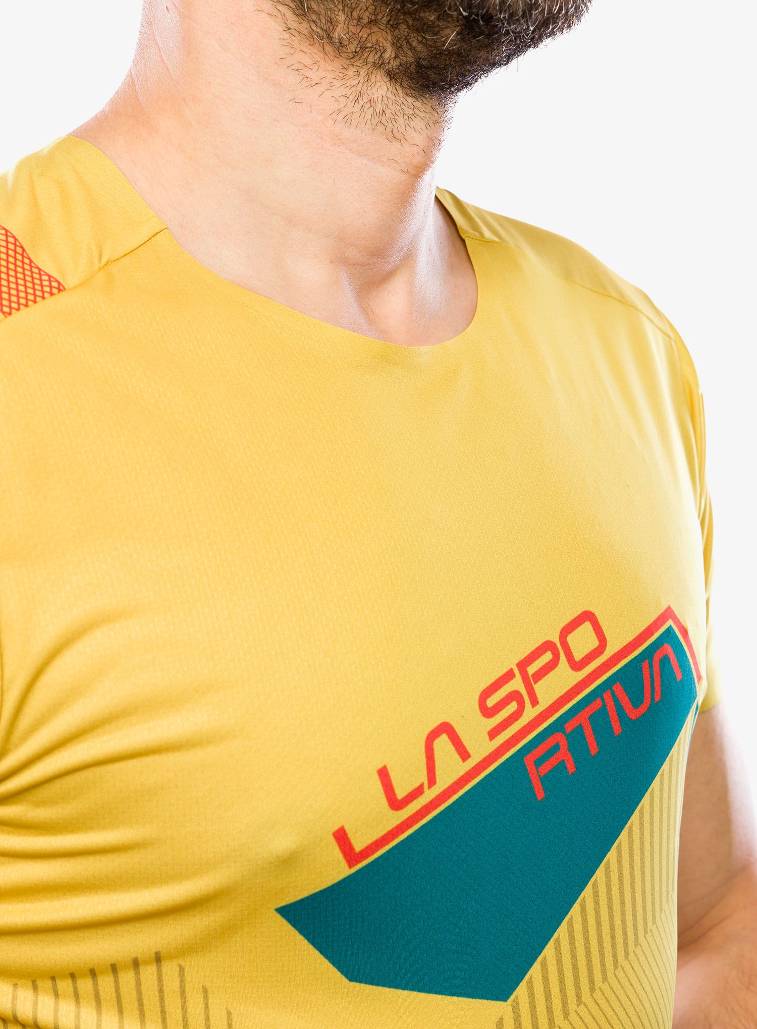 Majica La Sportiva Comp T-Shirt - bamboo/everglade
