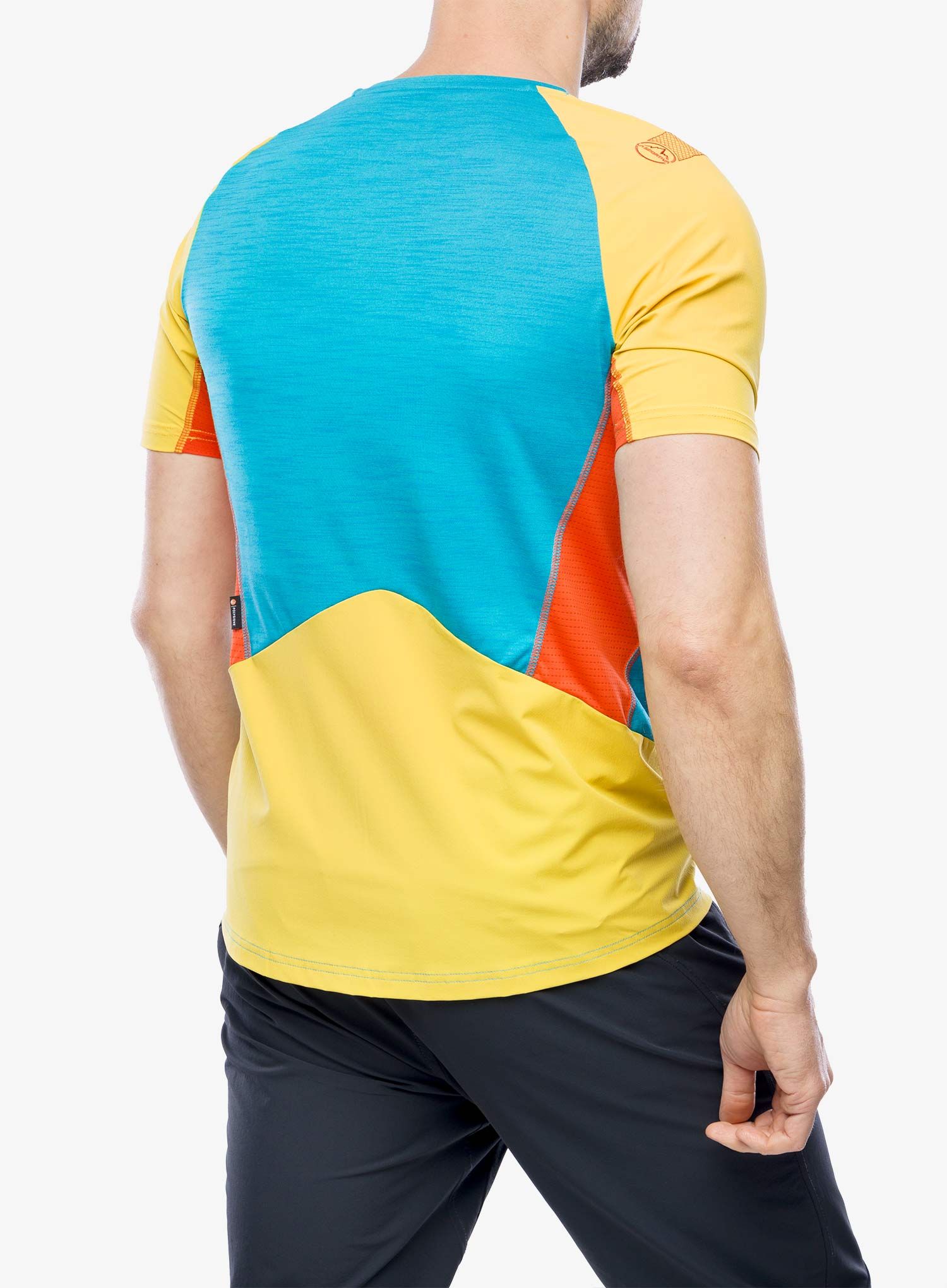 Športna majica La Sportiva Compass T-Shirt - tropic blue/bamboo