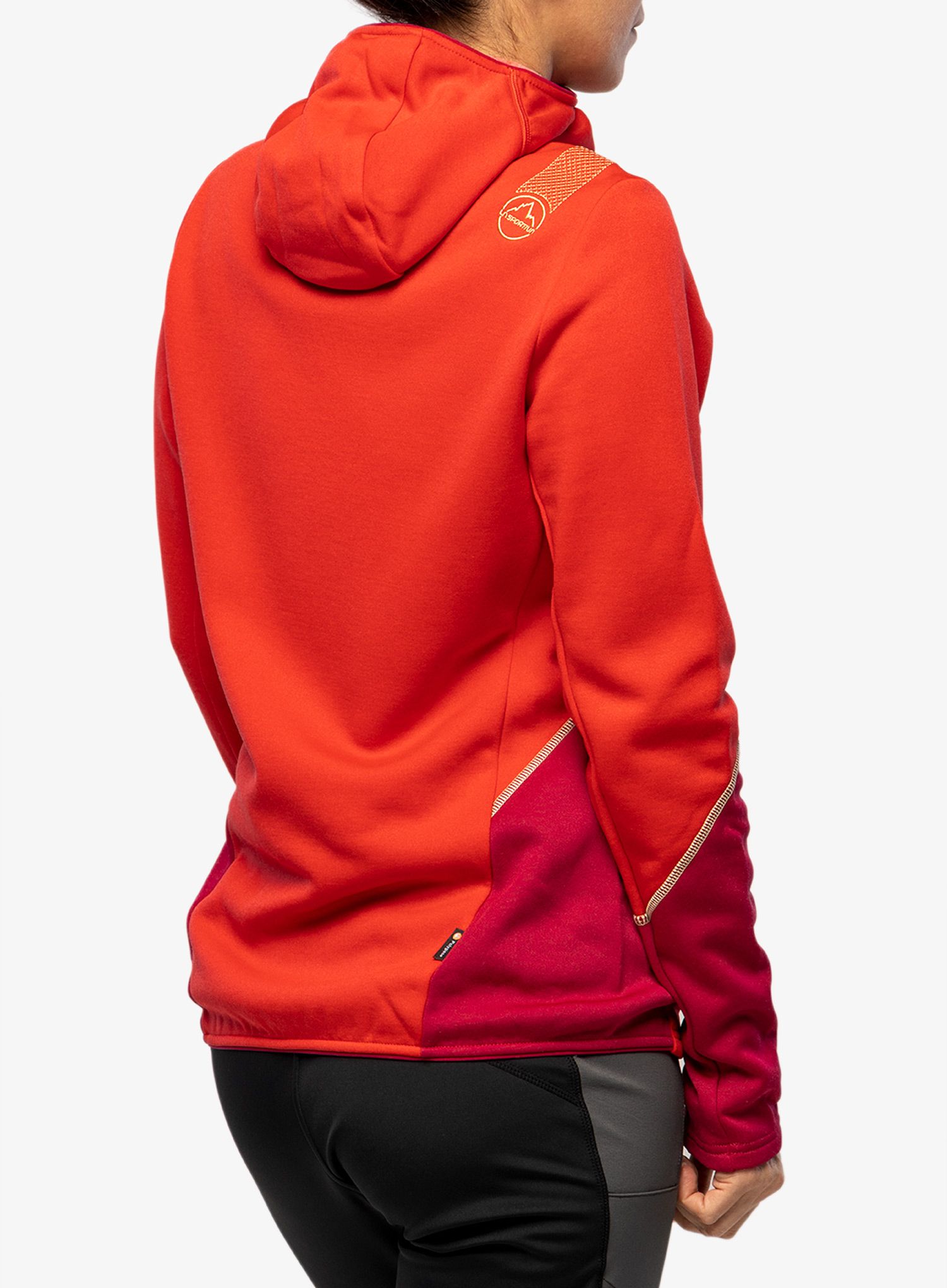 Ženska jopa s kapuco La Sportiva Cosmic Hoody - lollipop/cerise