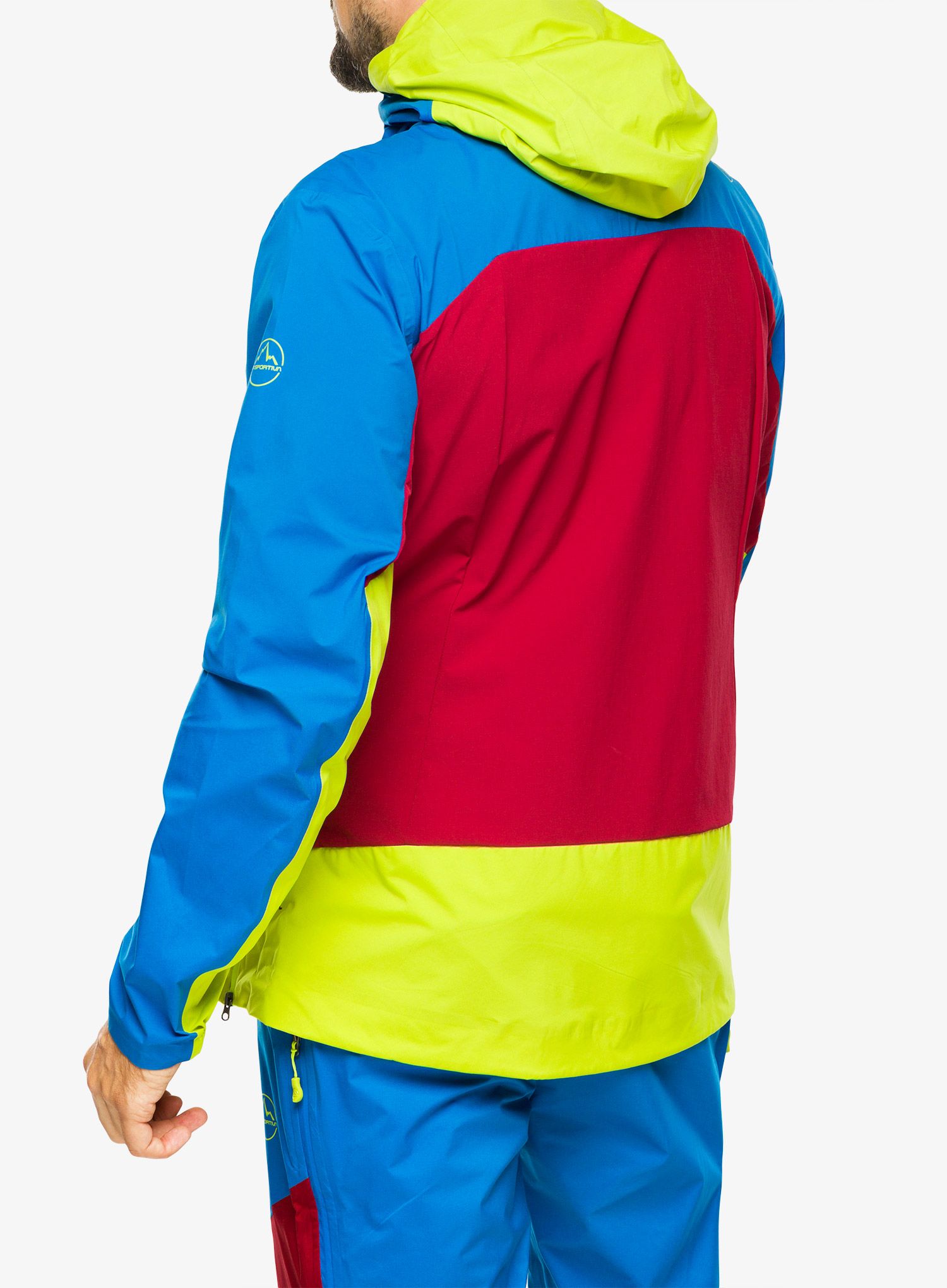 Jakna za turno smučanje La Sportiva Crizzle EVO Shell Jkt - lime punch/electric blue