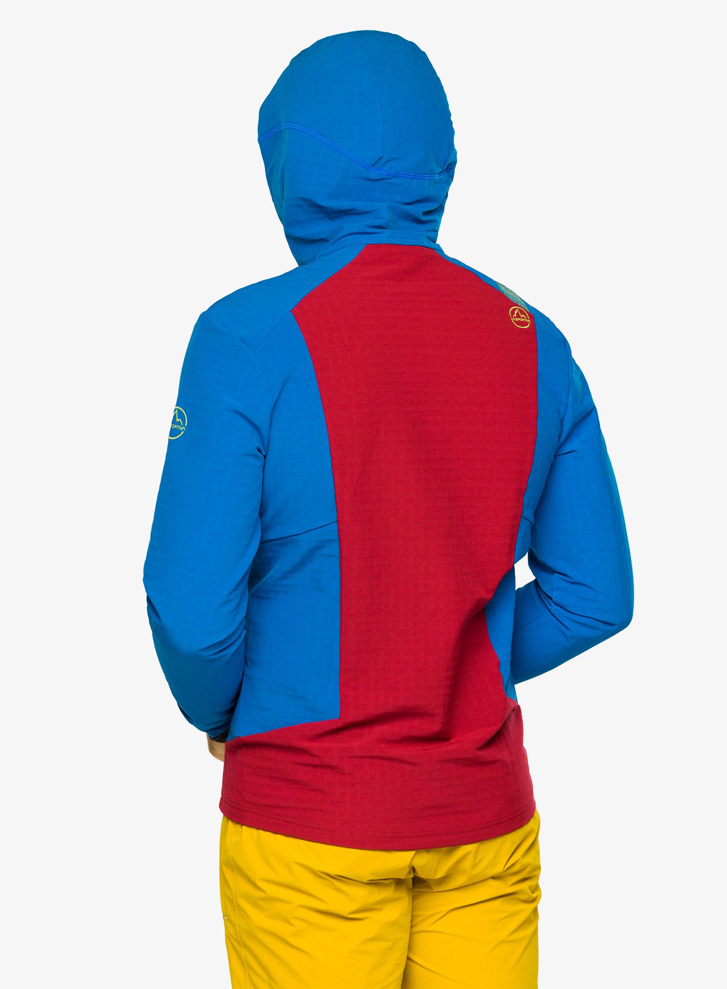 Softshell jakna La Sportiva Descender Storm Jkt - sangria/electric blue