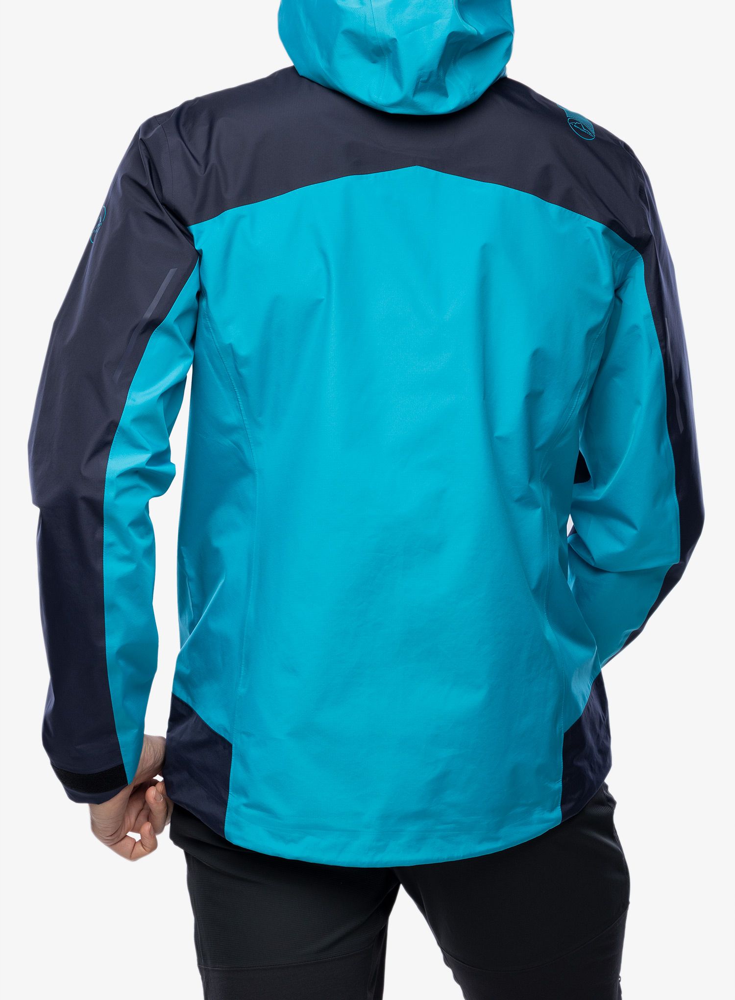 Nepremočljiva jakna La Sportiva Discover Shell Jacket - deep sea/tropic blue