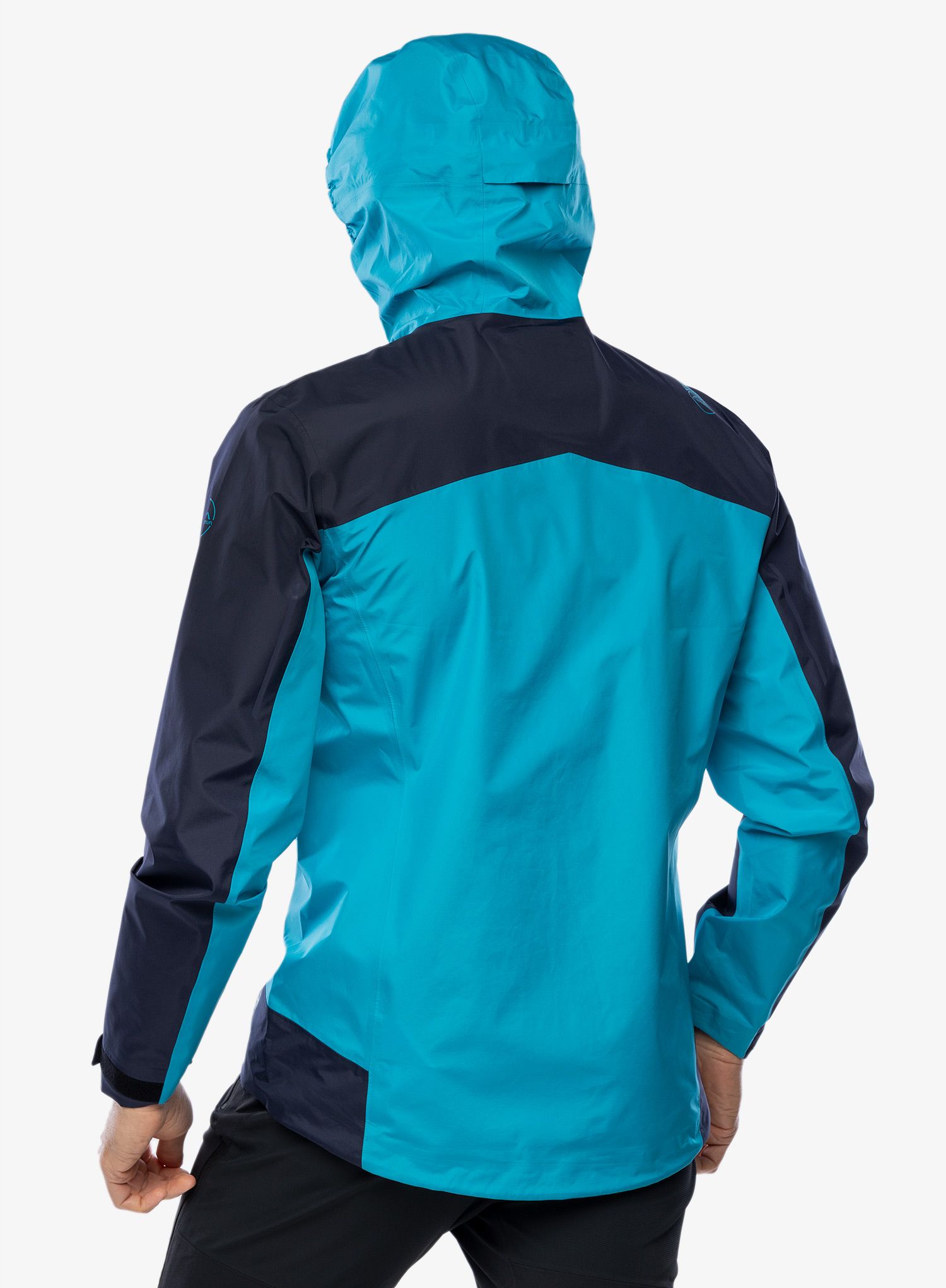 Nepremočljiva jakna La Sportiva Discover Shell Jacket - deep sea/tropic blue