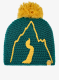 Zimska kapa La Sportiva Dorado Beanie - everglade/bamboo