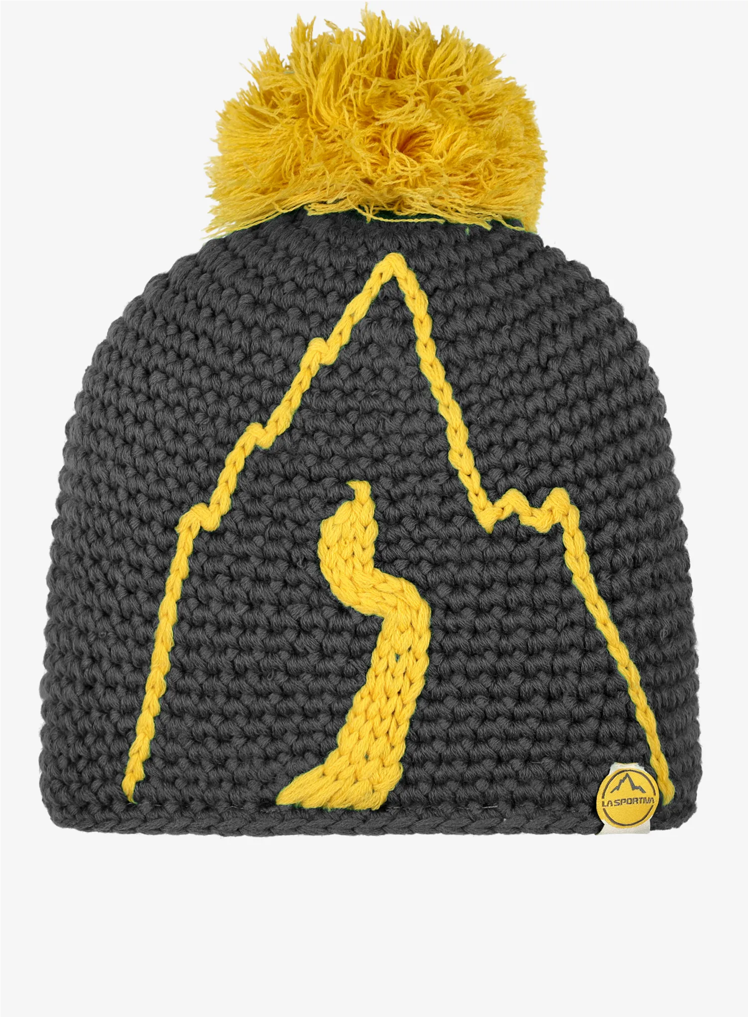 Zimska kapa La Sportiva Dorado Beanie - yellow/carbon