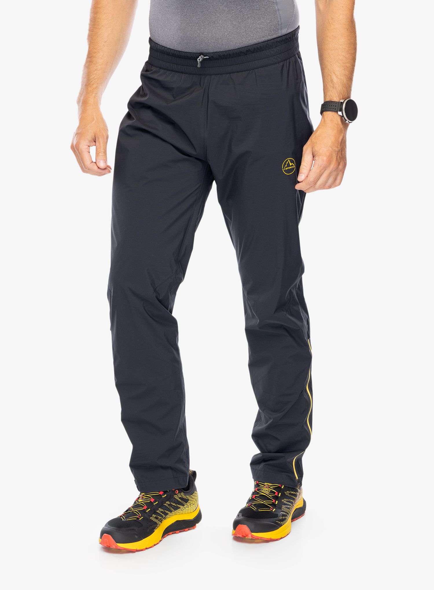 Tekaške hlače La Sportiva Drizzle Overpant - black