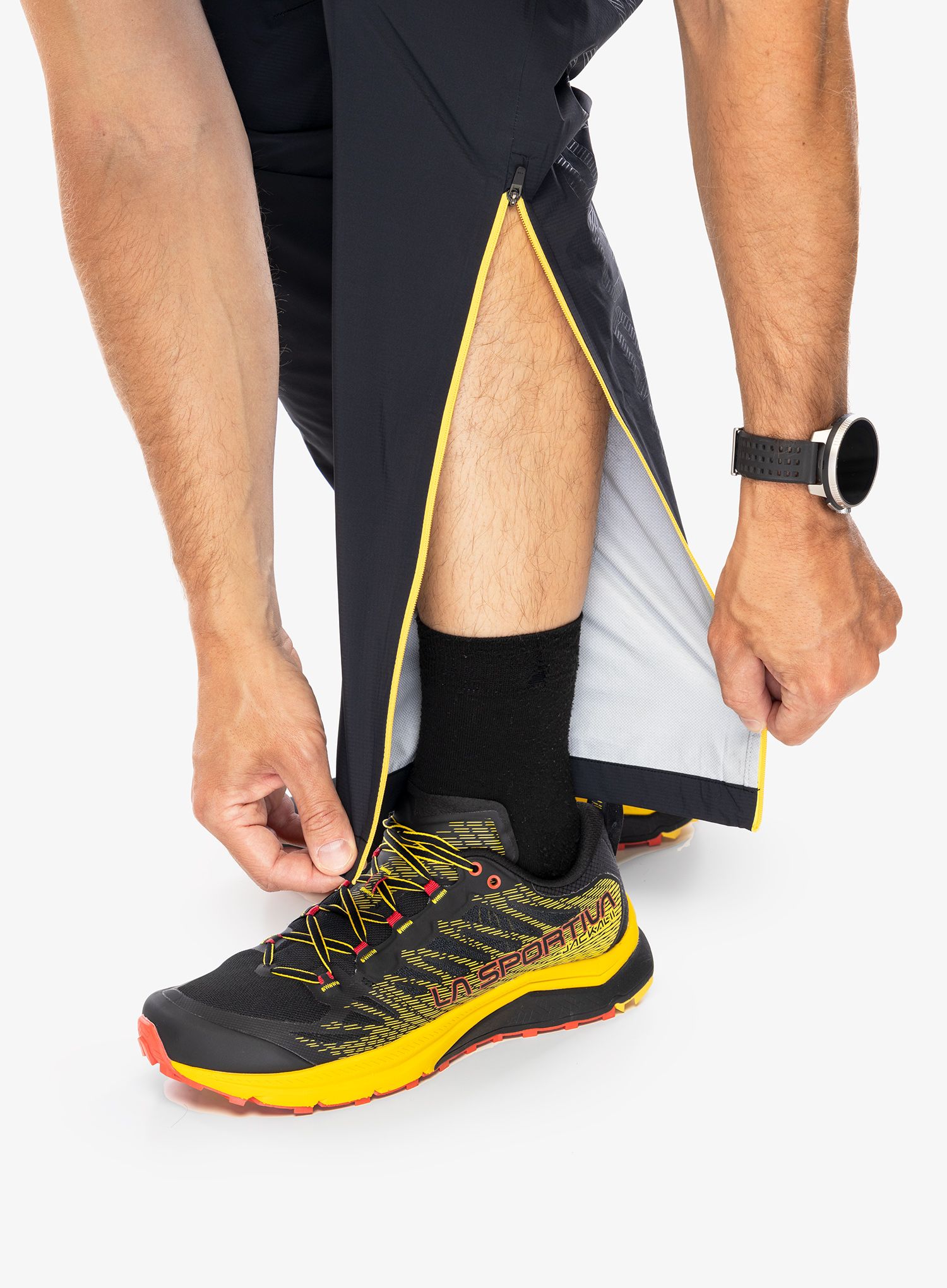 Tekaške hlače La Sportiva Drizzle Overpant - black
