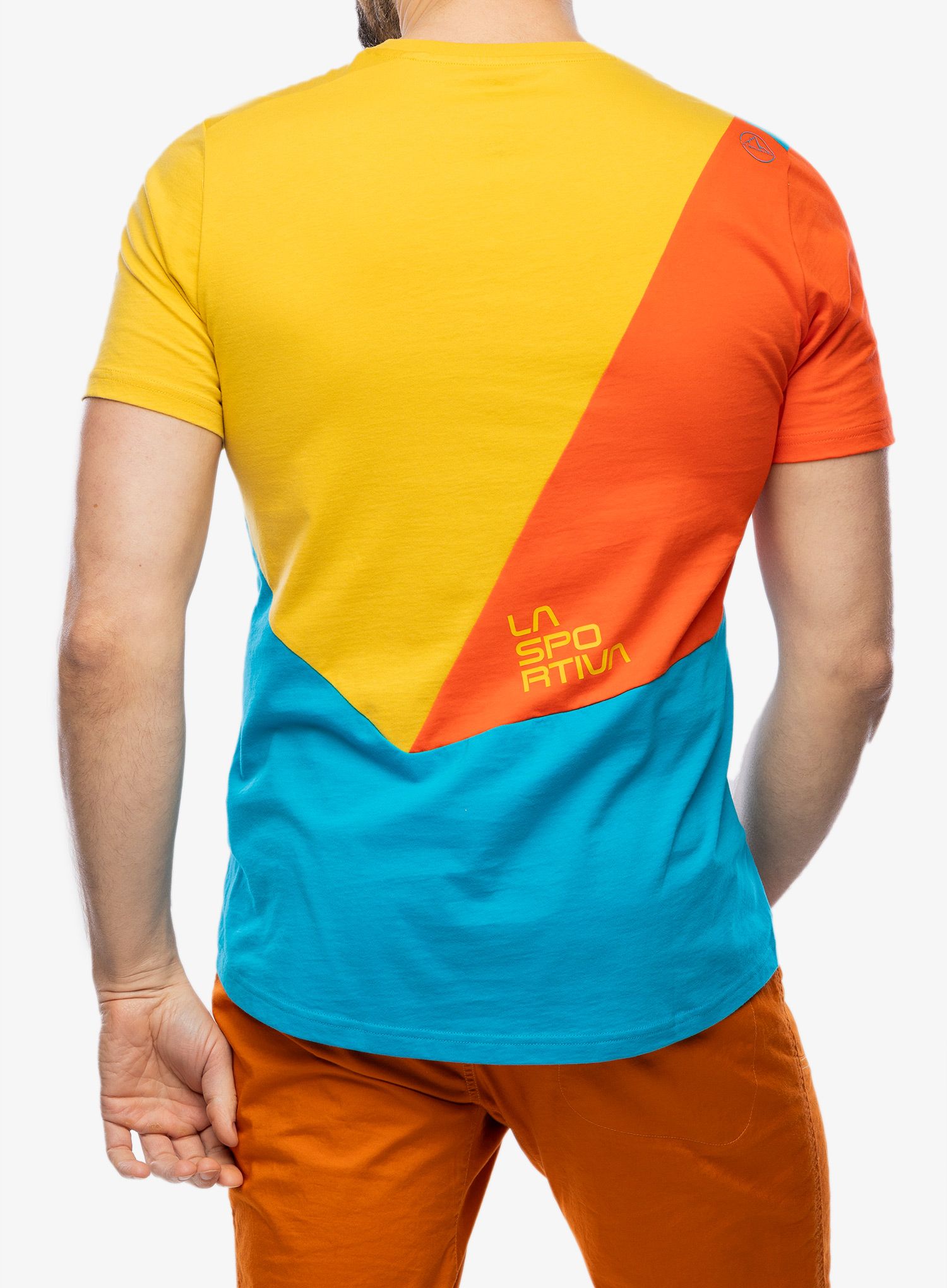 Bombažna majica La Sportiva Dude T-Shirt - tropic blue/bamboo