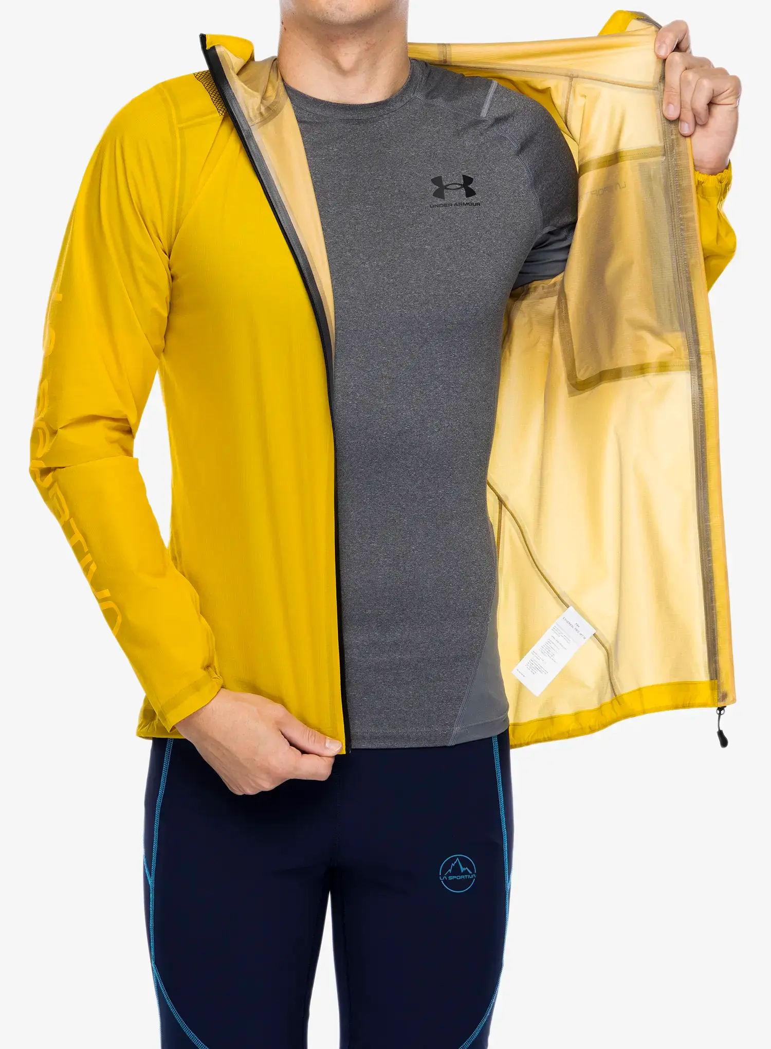 Jakna za tek La Sportiva Ethereal Pro Jacket - yellow/black
