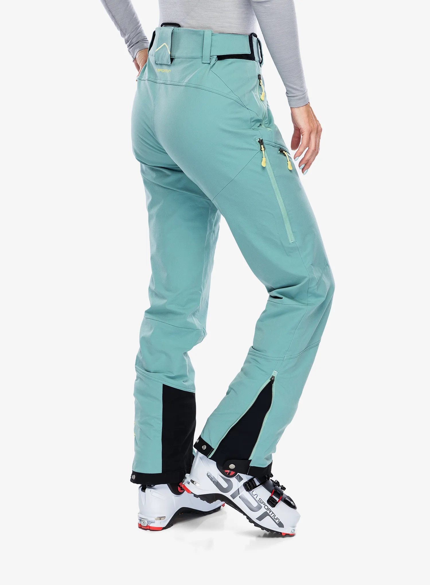 Ženske softshell hlače La Sportiva Excelsior Pant - juniper/zest