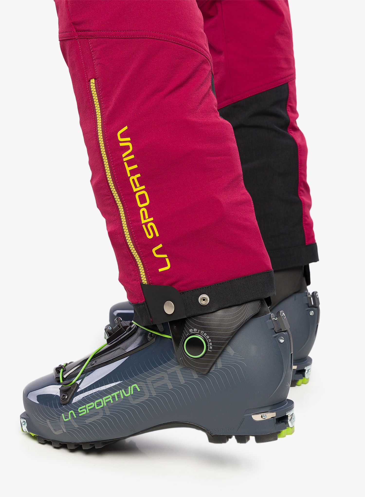 Hlače za turno smučanje La Sportiva Excelsior Pant - sangria