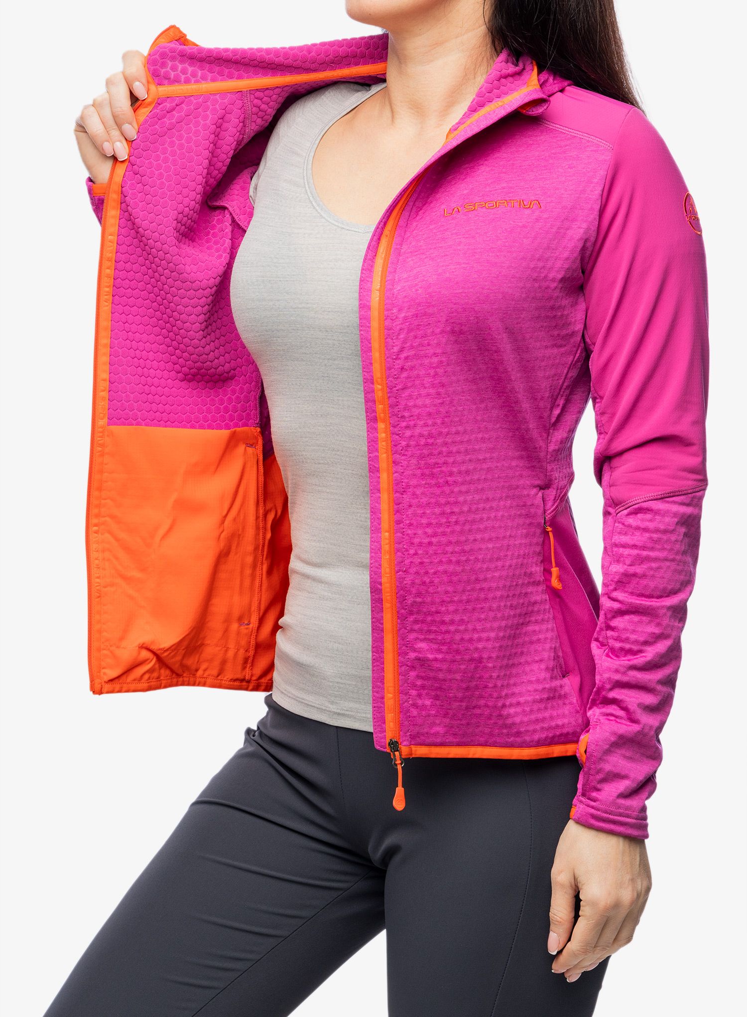 Ženska jopa s kapuco La Sportiva Existence Hoody - springtime