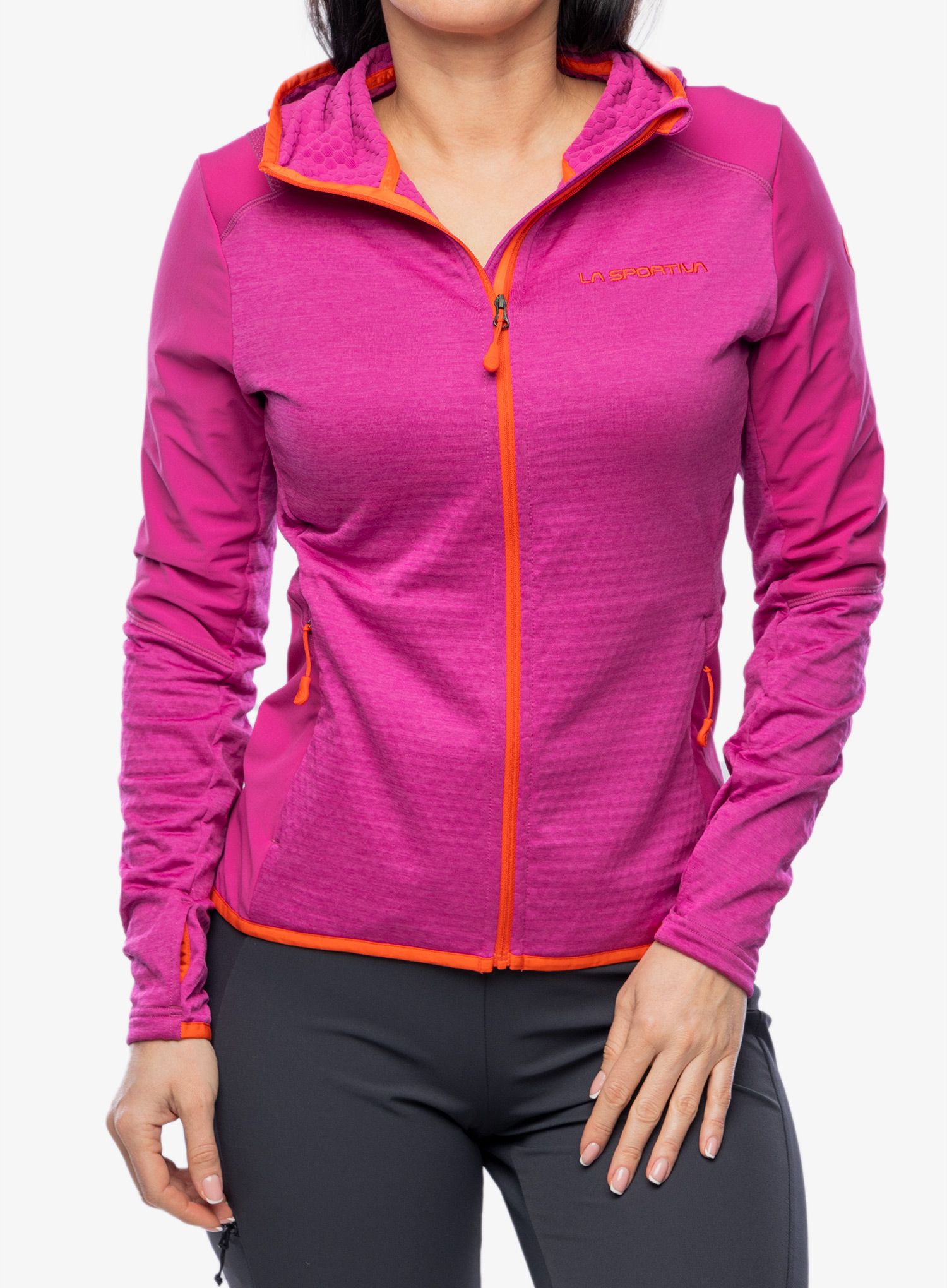 Ženska jopa s kapuco La Sportiva Existence Hoody - springtime