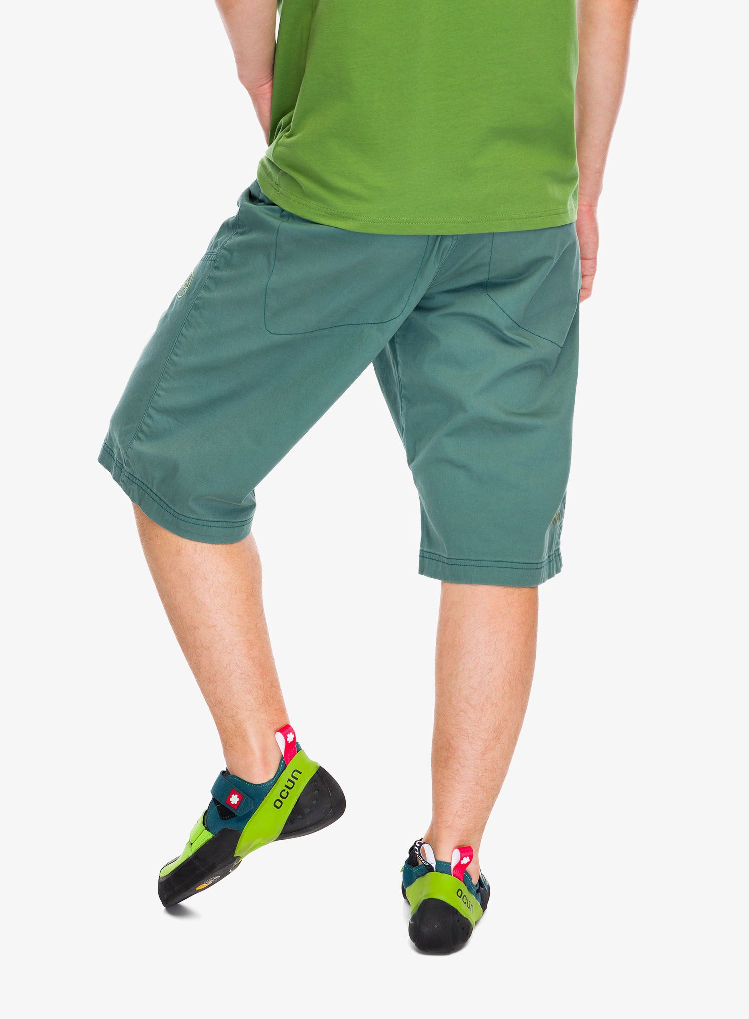 Plezalne kratke hlače La Sportiva Flatanger Short - pine/kale