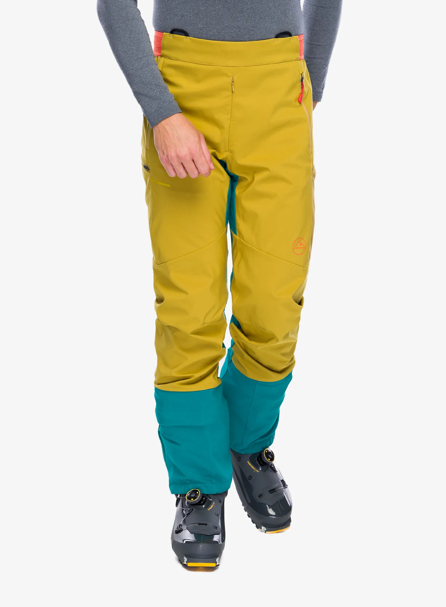 Softshell hlače La Sportiva Ikarus Pant - savana/everglade