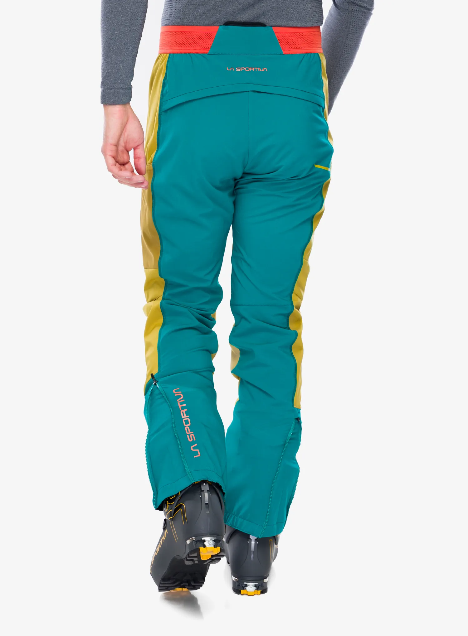 Softshell hlače La Sportiva Ikarus Pant - savana/everglade
