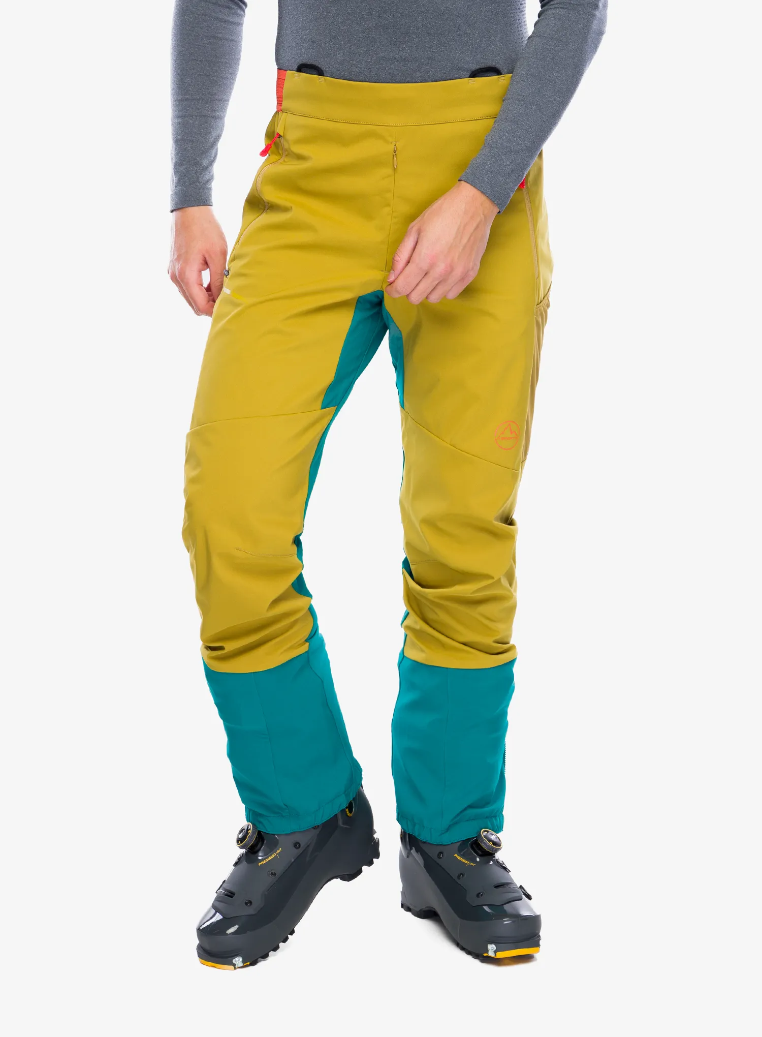 Softshell hlače La Sportiva Ikarus Pant - savana/everglade