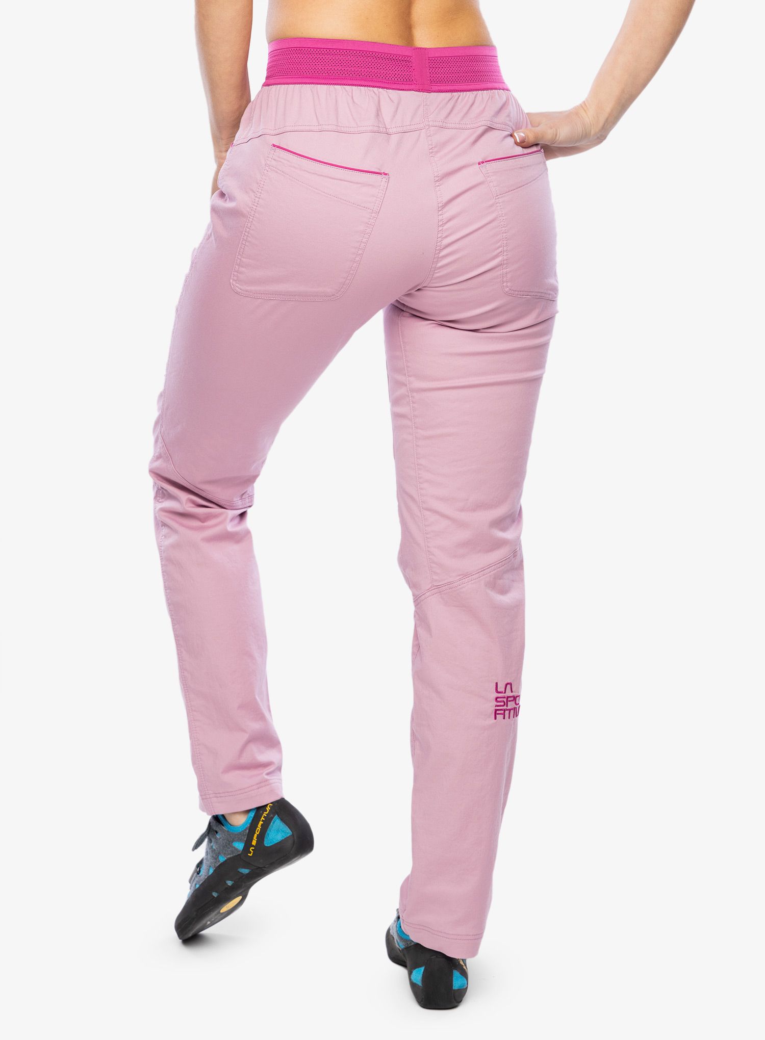 Ženske plezalne hlače La Sportiva Itaca Pant - rose/springtime