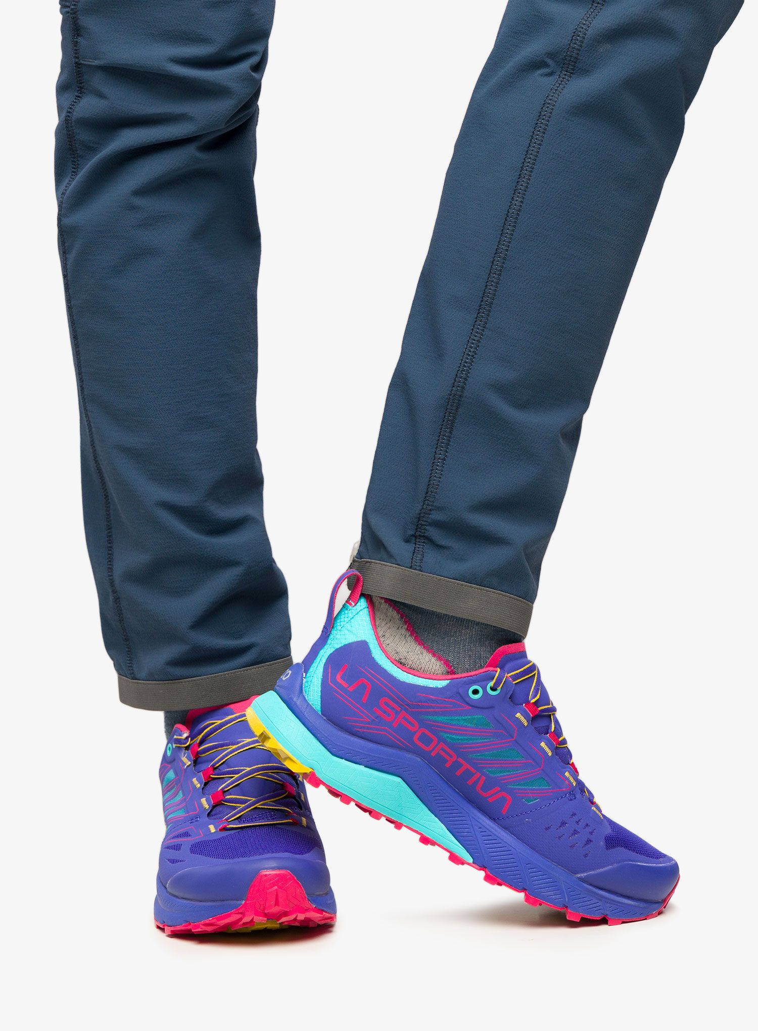 Ženski tekaški čevlji La Sportiva Jackal  - royal/moss