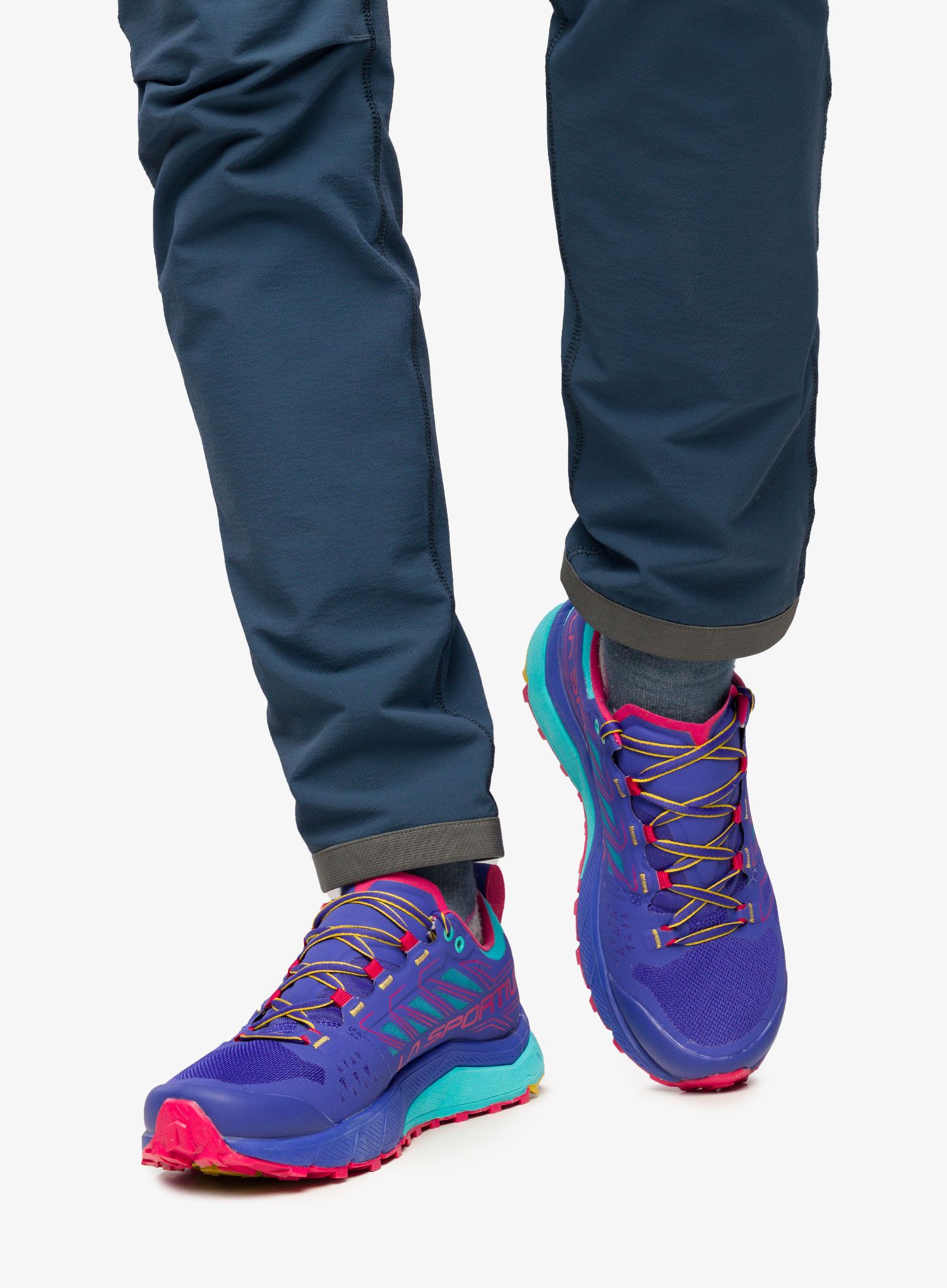 Ženski tekaški čevlji La Sportiva Jackal  - royal/moss