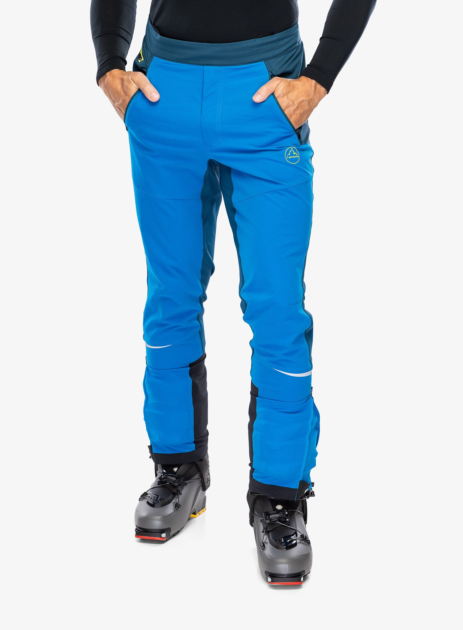 Hlače za turno smučanje La Sportiva Karma Pant - electric blue/storm blue