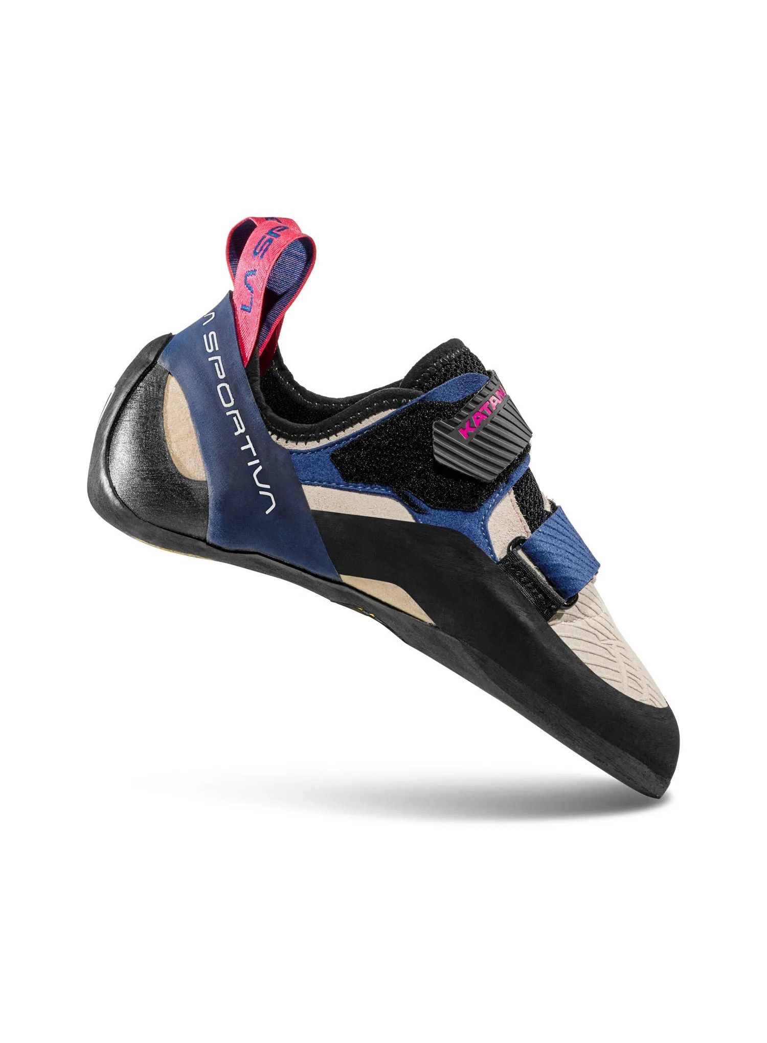 Ženski plezalni čevlji La Sportiva Katana - white/storm blue