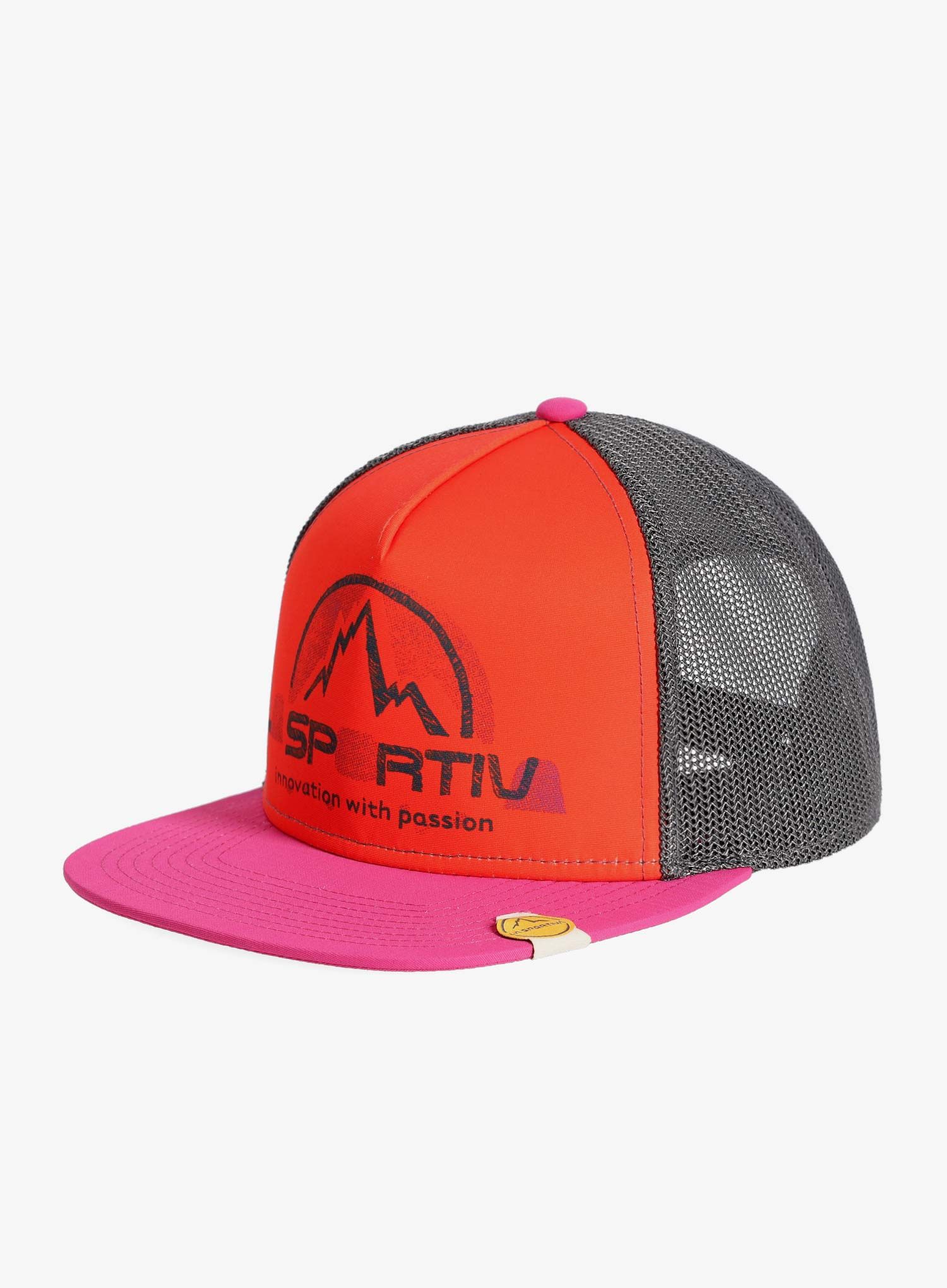 Kapa s šiltom La Sportiva LS Trucker - springtime/cherry tomato