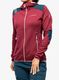 Ženska jopa s kapuco La Sportiva Lucendro Thermal Hoody - red plum/storm blue