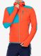 Jopica s kapuco La Sportiva Lucendro Thermal Hoody - cherry tomato/tropic blue