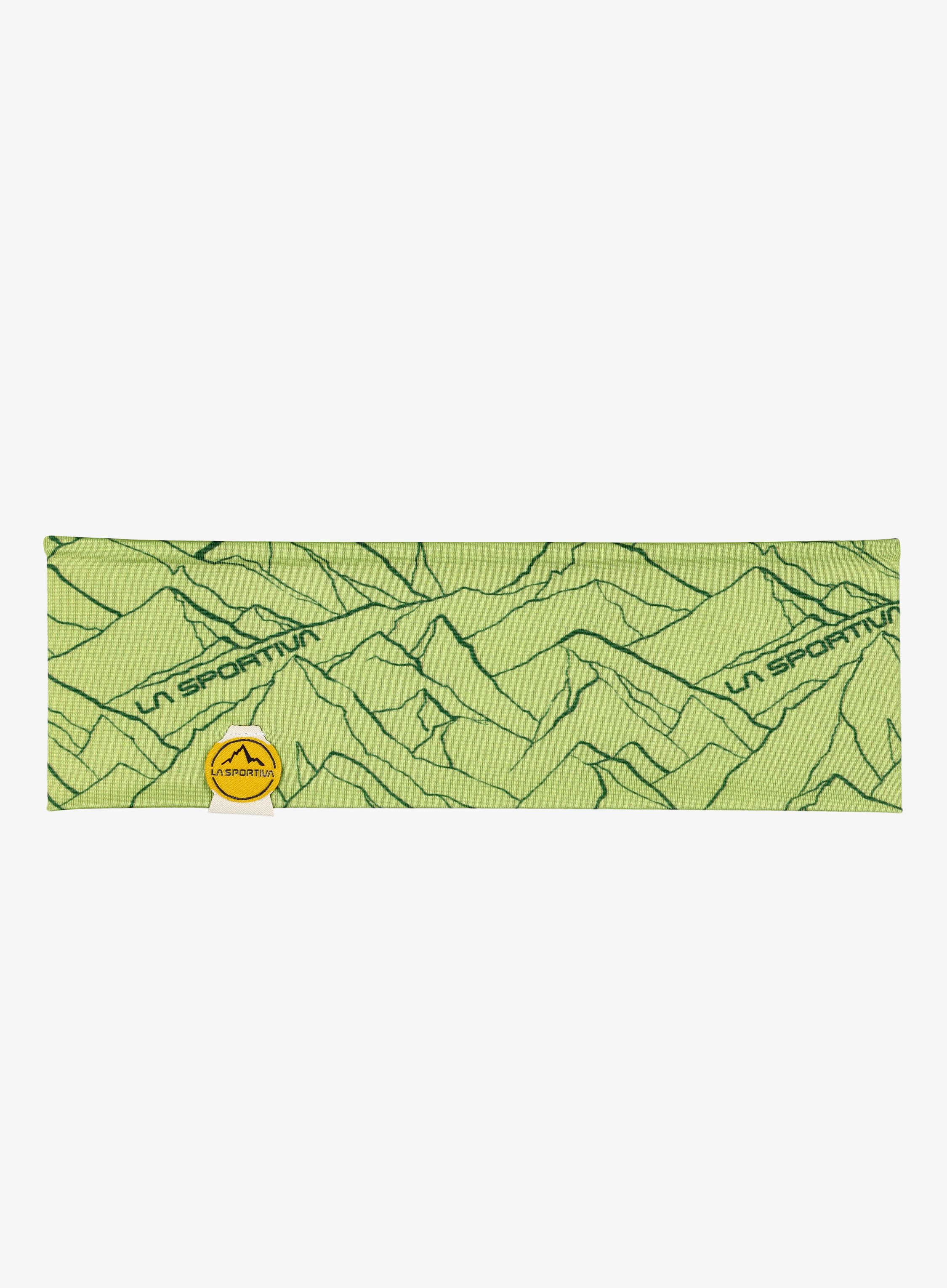 Športni naglavni trak La Sportiva Mountain Headband - green banana/forest