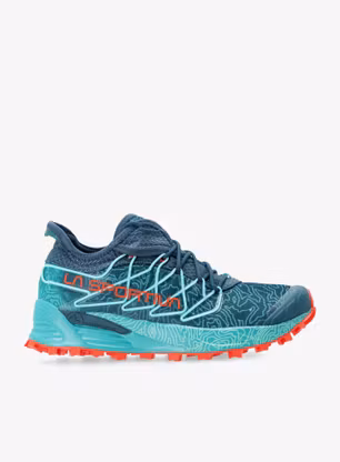 Ženski tekaški čevlji La Sportiva Mutant - storm blue/cherry tomato