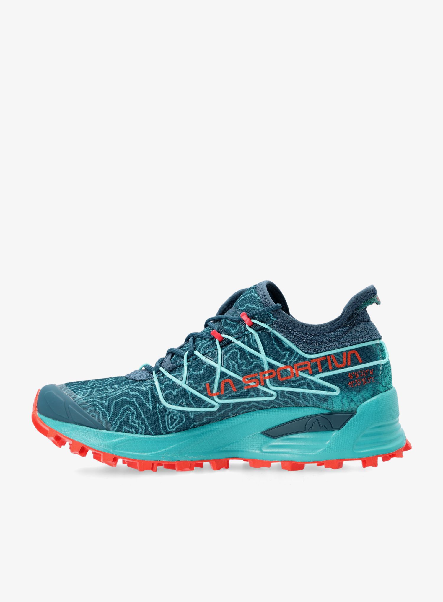 Ženski tekaški čevlji La Sportiva Mutant - storm blue/cherry tomato
