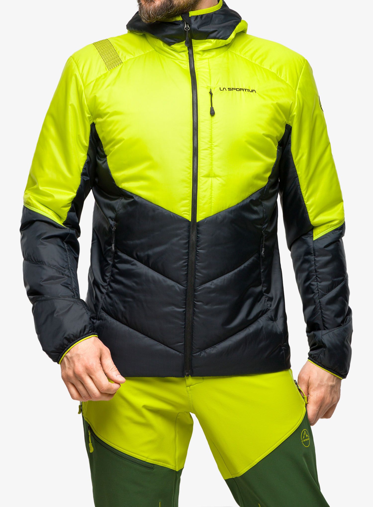 Sintetična jakna La Sportiva Mythic Primaloft Jkt - lime punch/black
