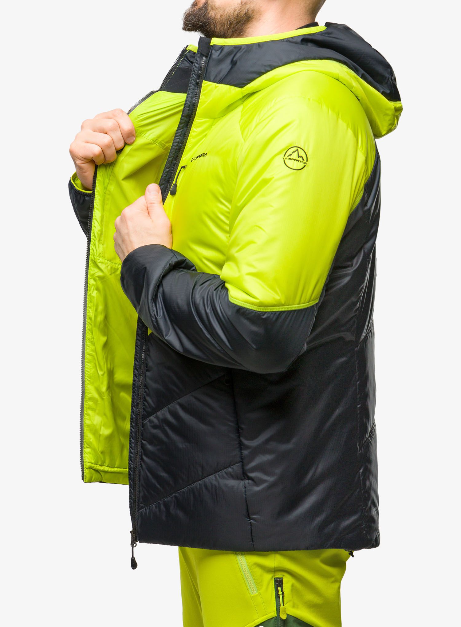 Sintetična jakna La Sportiva Mythic Primaloft Jkt - lime punch/black