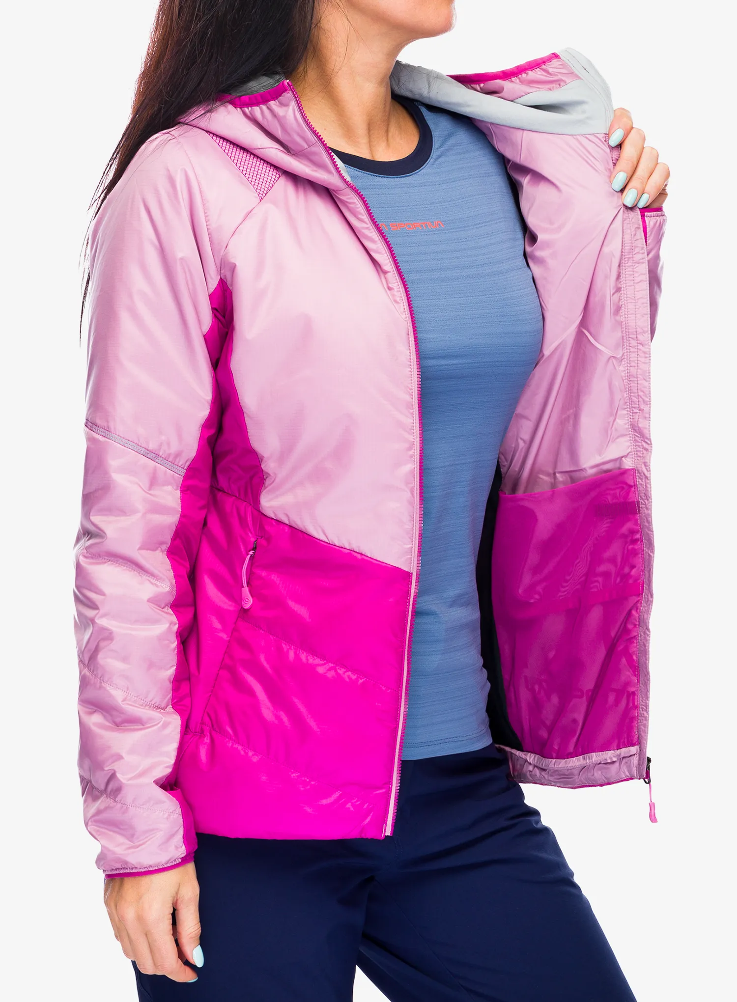 Ženska sintetična jakna La Sportiva Mythic Primaloft Jkt - rose/springtime
